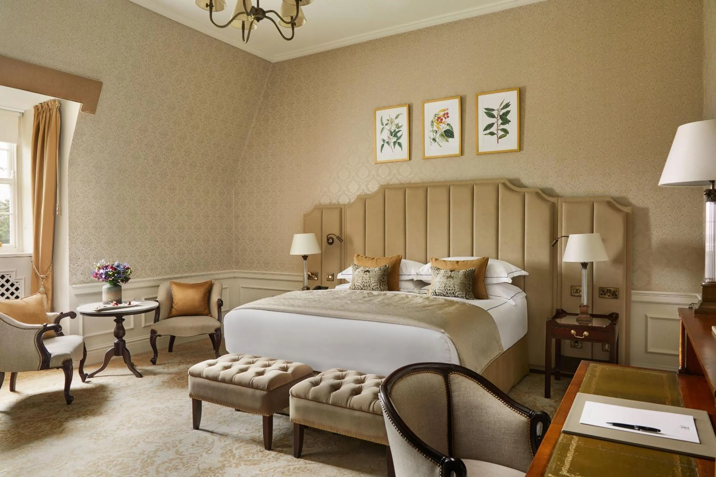 Bedroom, Bed in The K Club