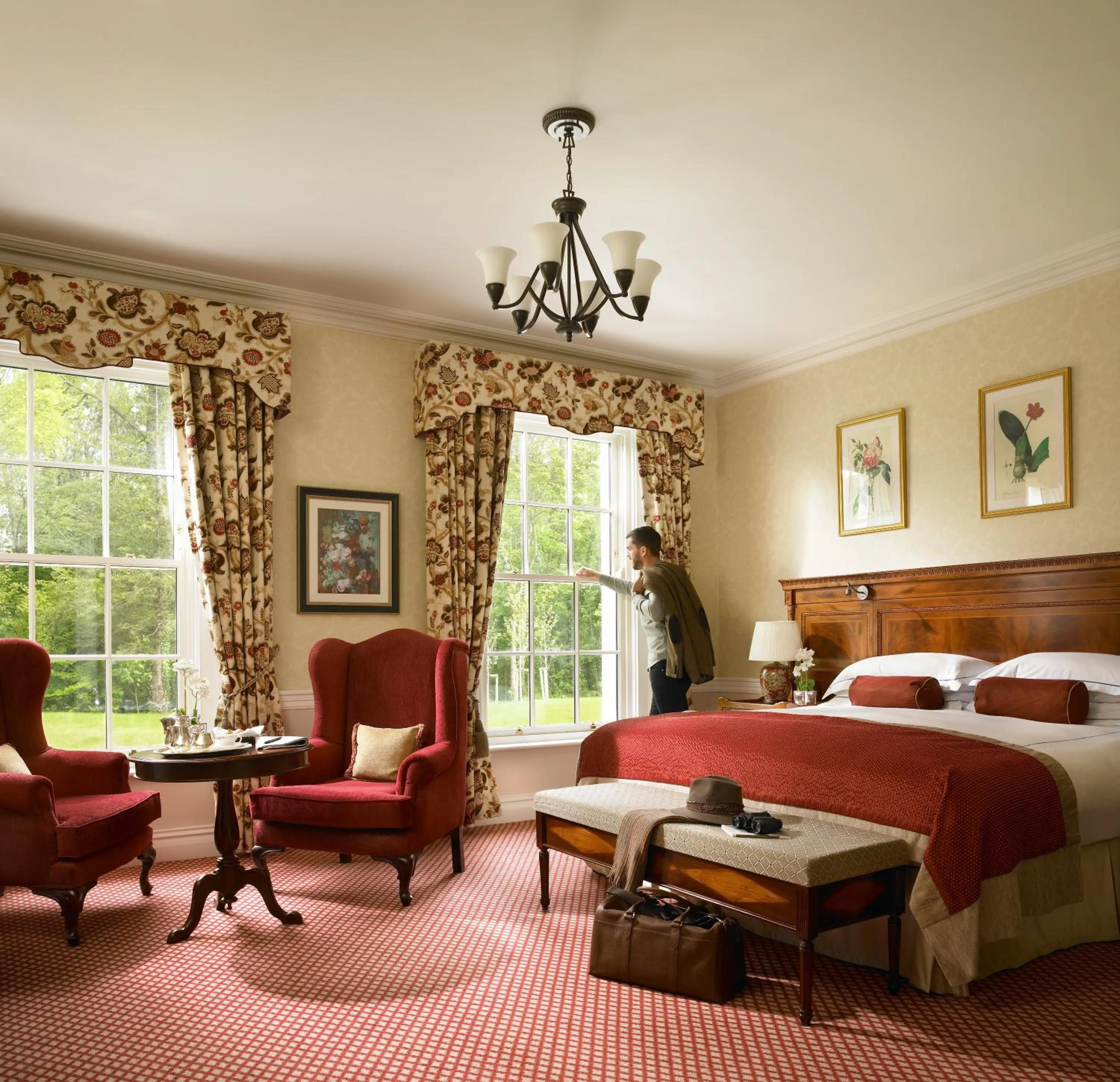 Bedroom, Bed in The K Club