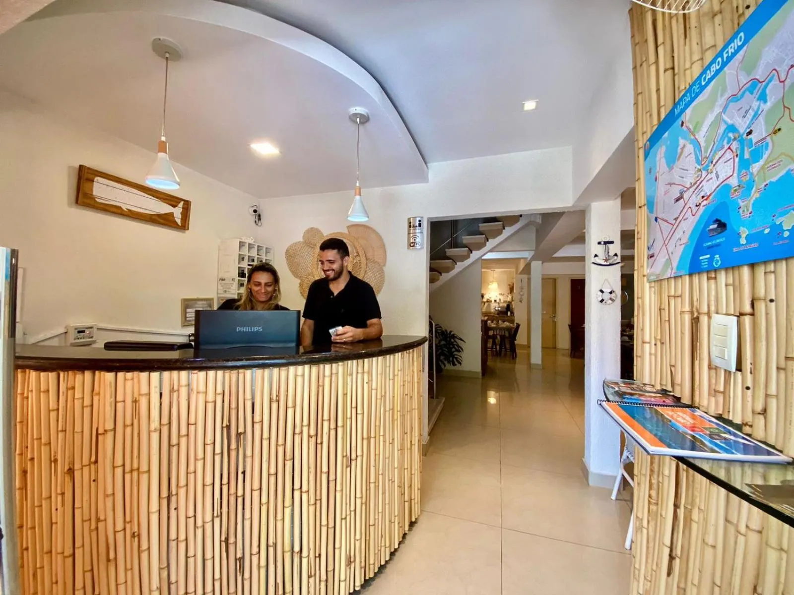 Lobby or reception in Porto Forte Pousada