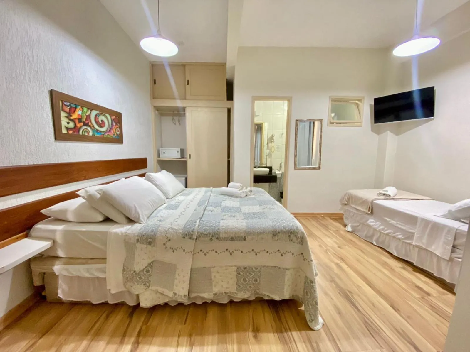 Photo of the whole room, Bed in Porto Forte Pousada
