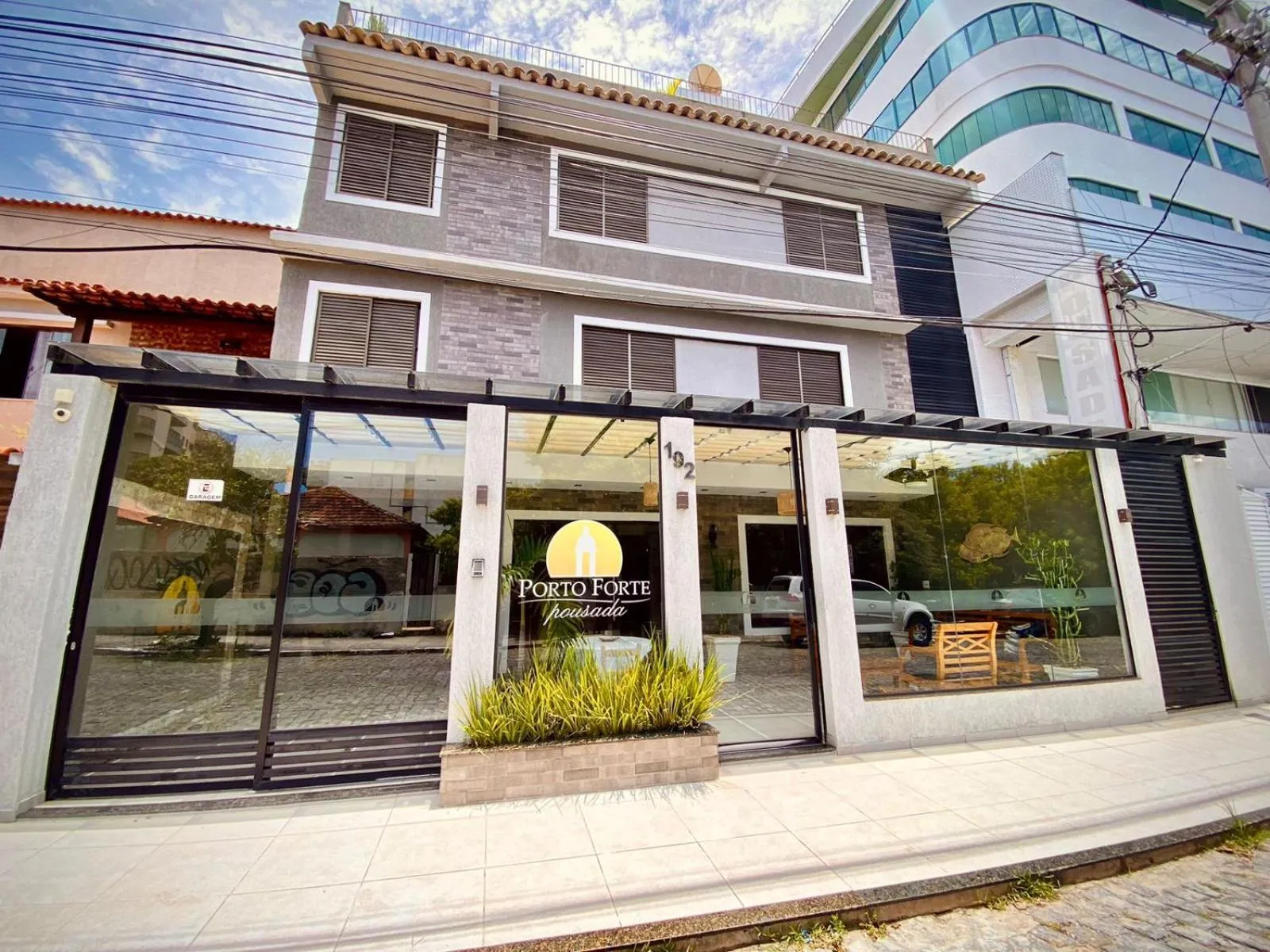Property building in Porto Forte Pousada