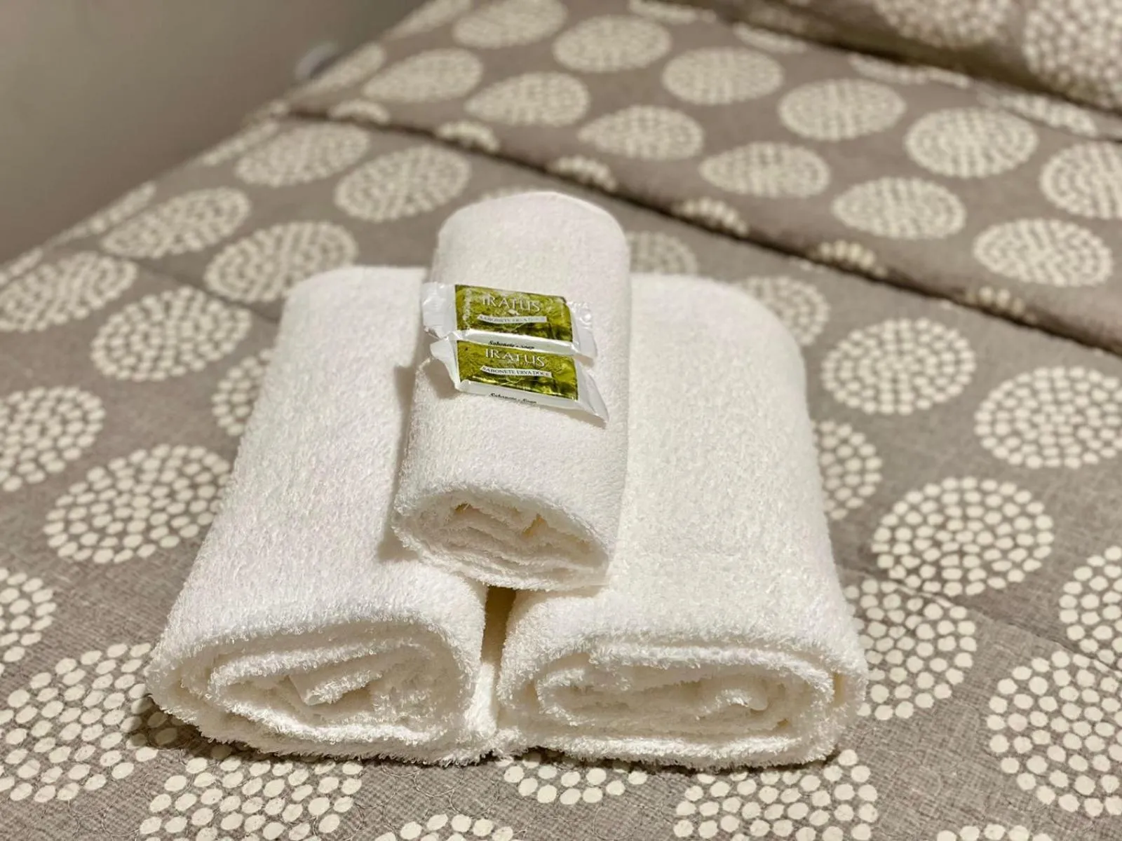 towels, Bed in Porto Forte Pousada