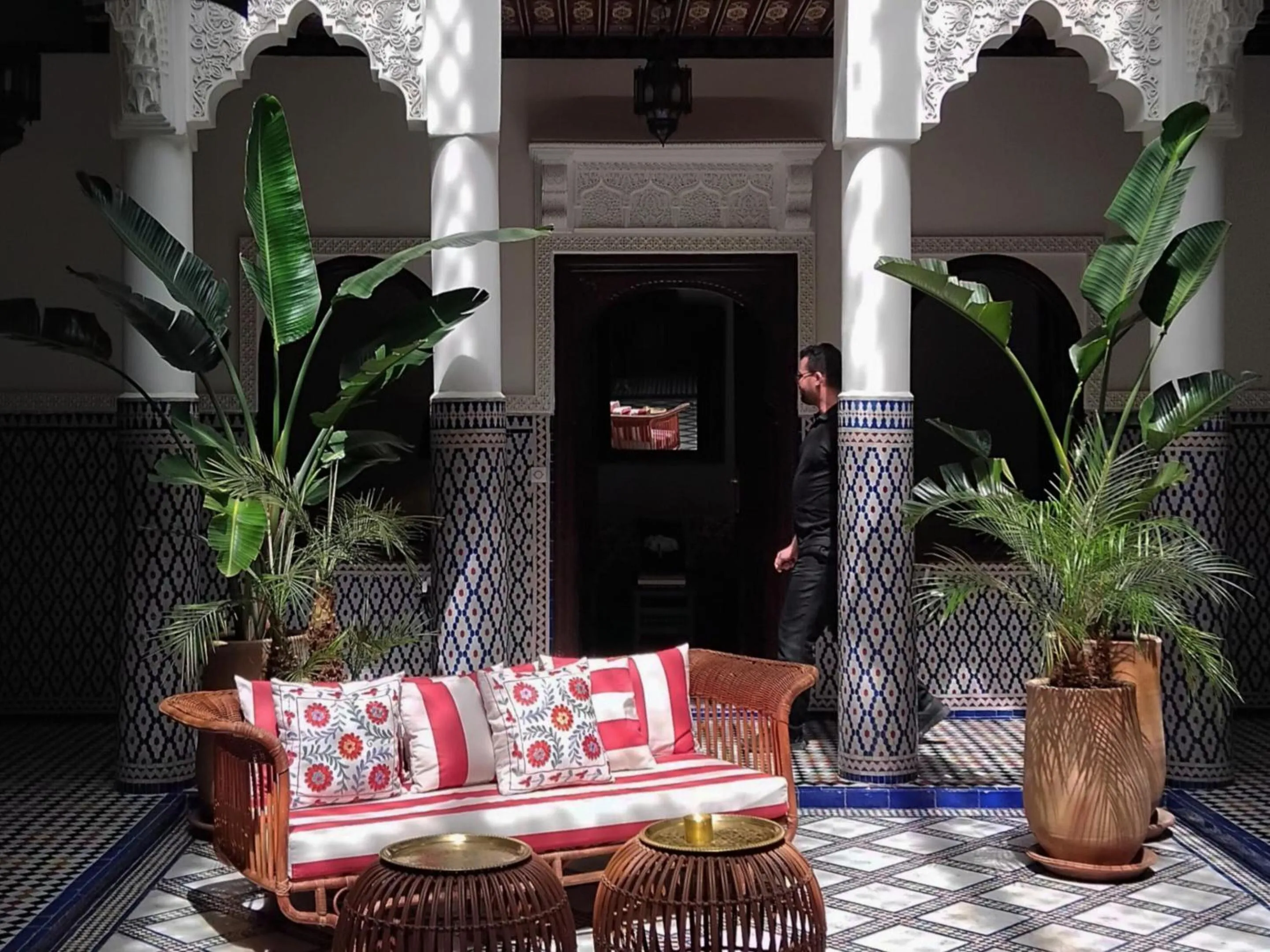 Patio in Riad Yakimour
