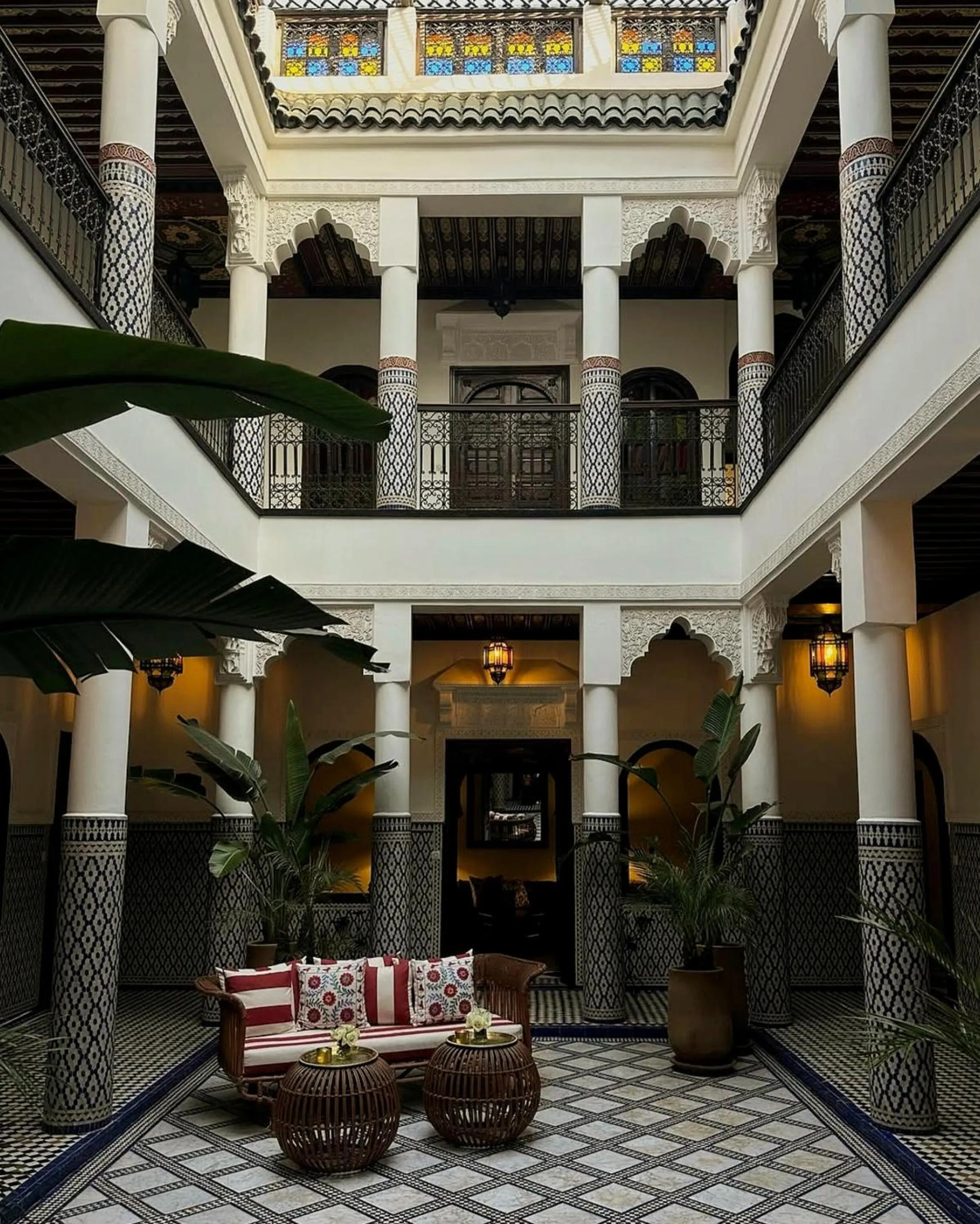 Patio in Riad Yakimour