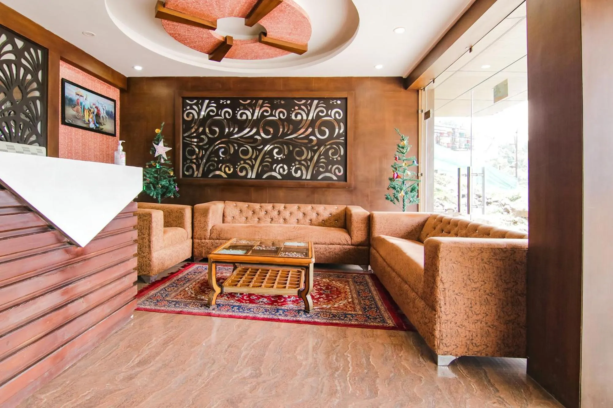 Living room in FabHotel The Eden