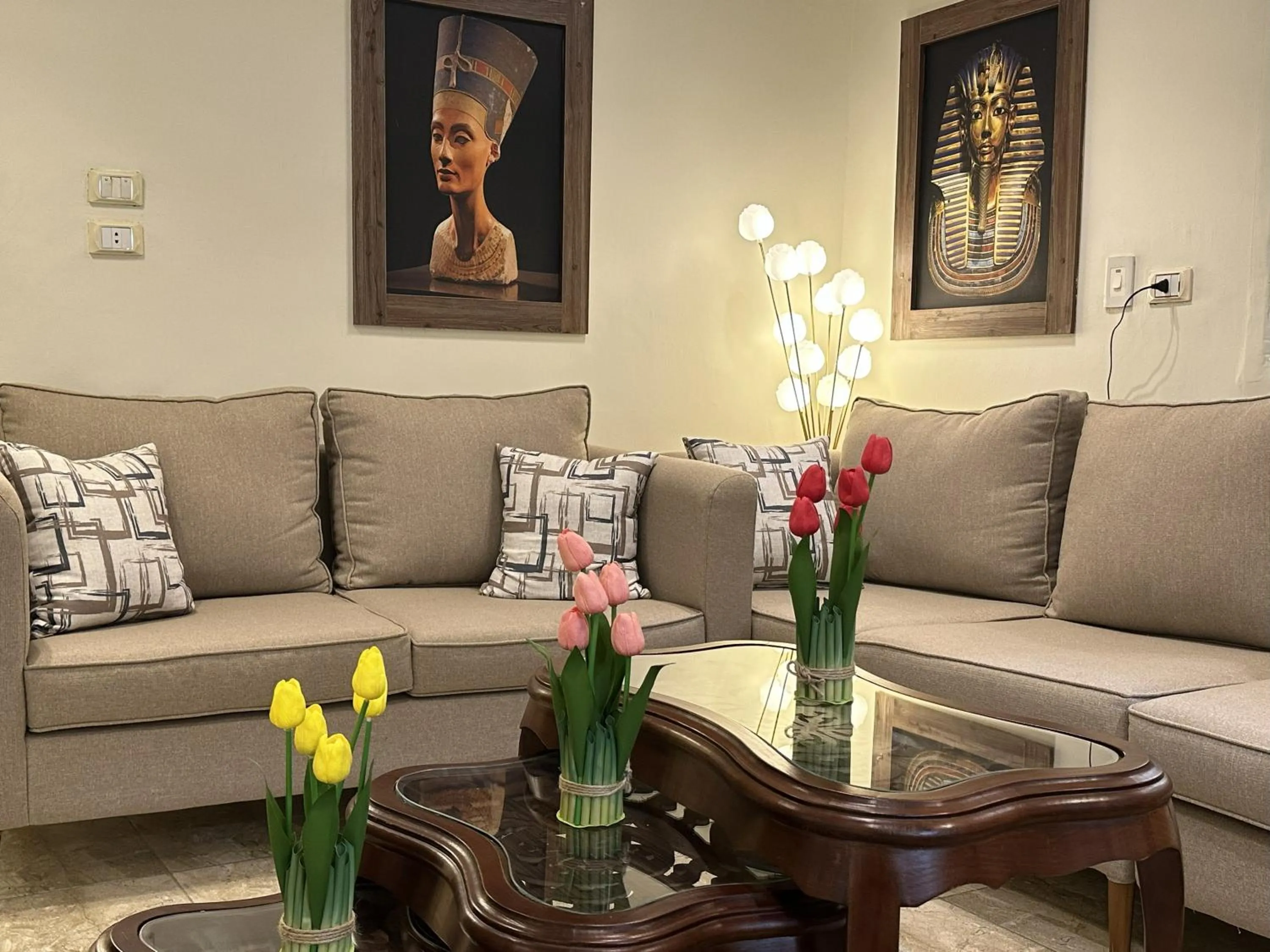 Lobby or reception in Giza Pyramids Inn