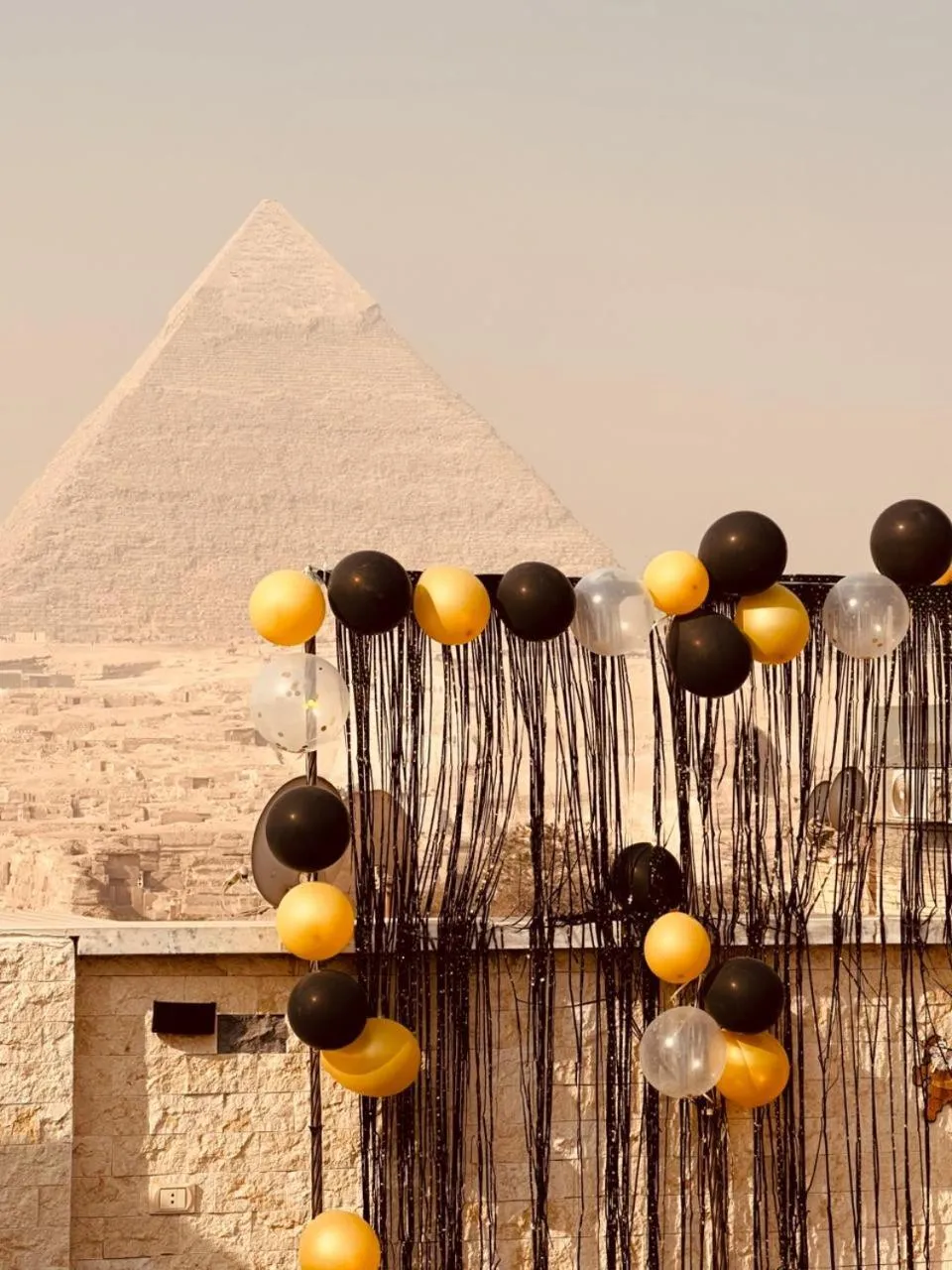 View (from property/room) in Giza Pyramids Inn