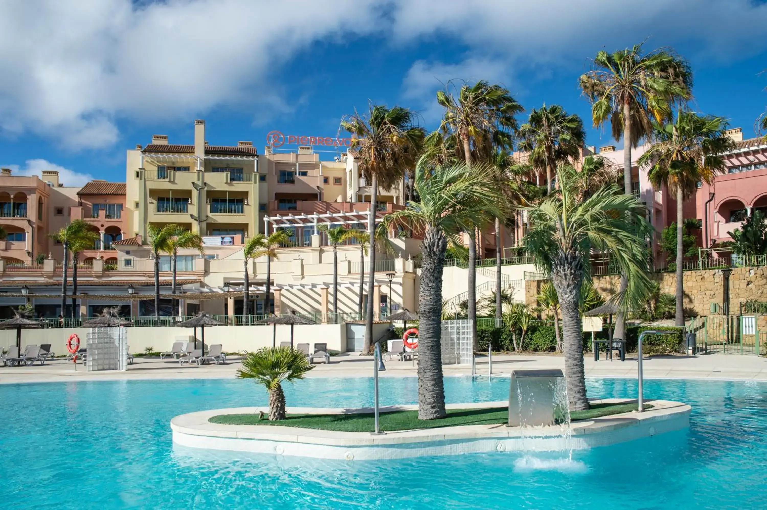 Pool view in Pierre & Vacances Resort Terrazas Costa del Sol Pool view in Pierre & Vacances Resort Terrazas Costa del Sol