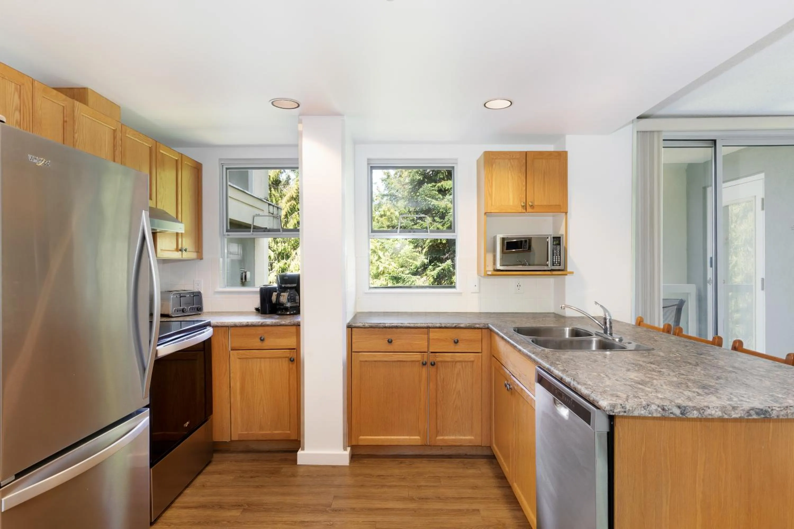 kitchen in The Woodrun Lodge by Whiski Jack
