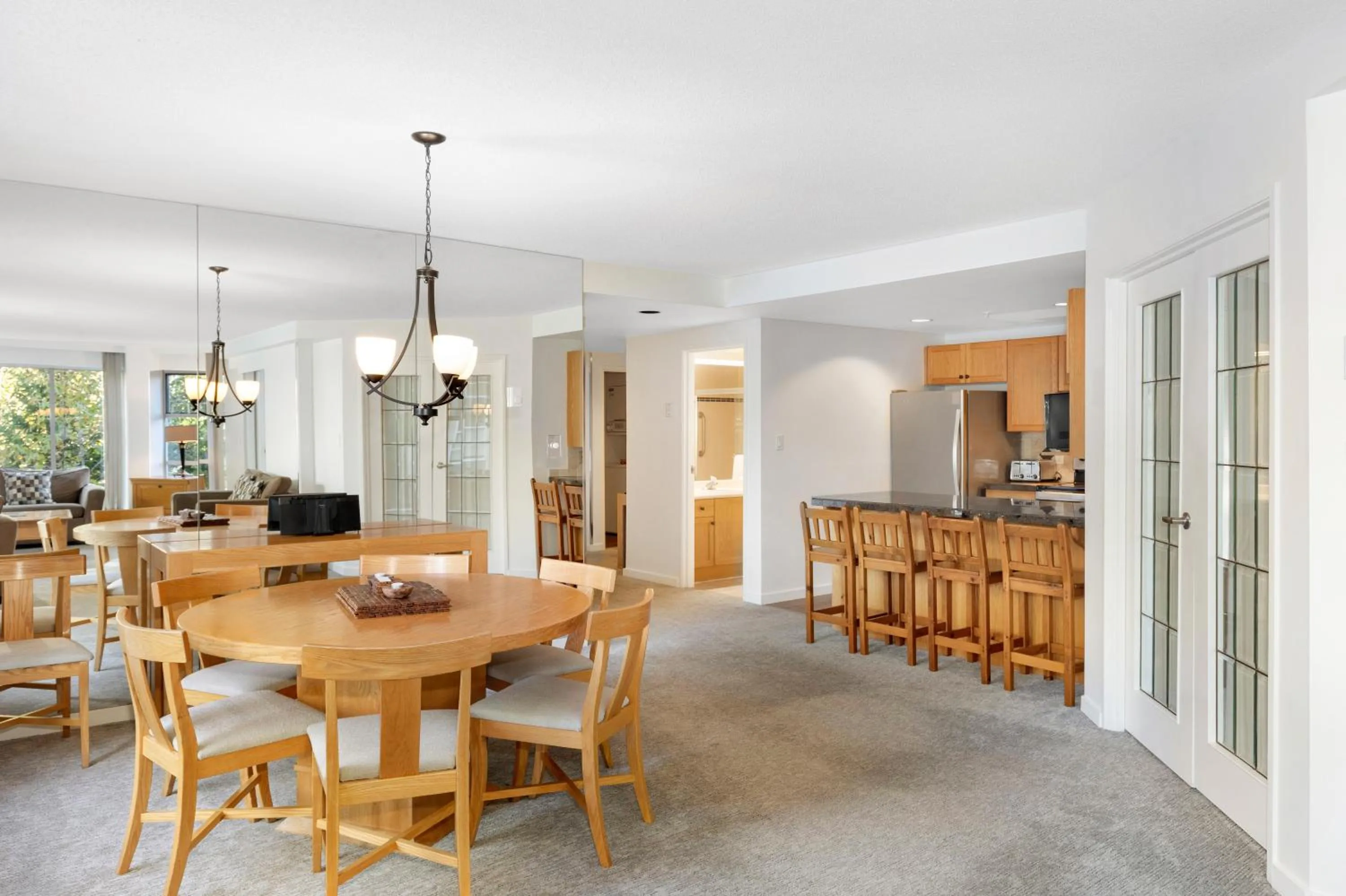 Dining area in The Woodrun Lodge by Whiski Jack