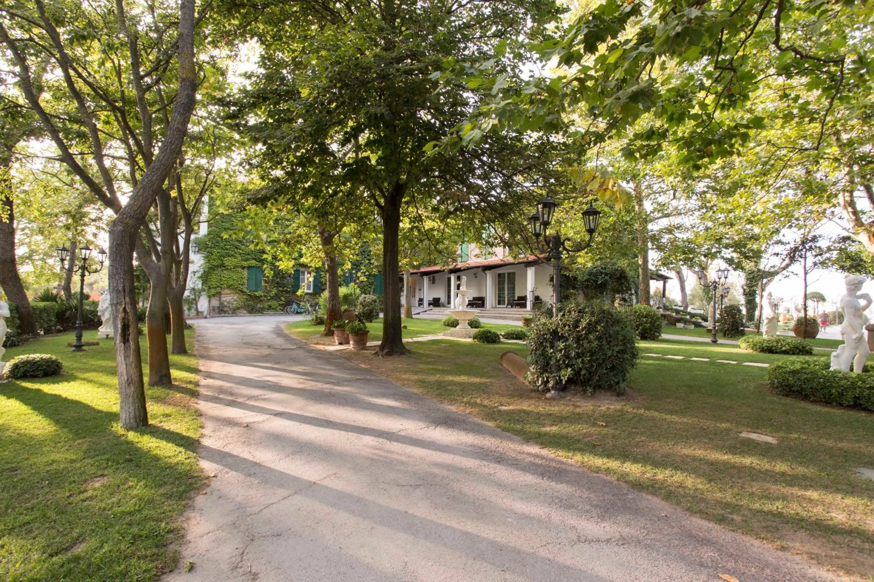 Garden in hotel Locanda delle Dune