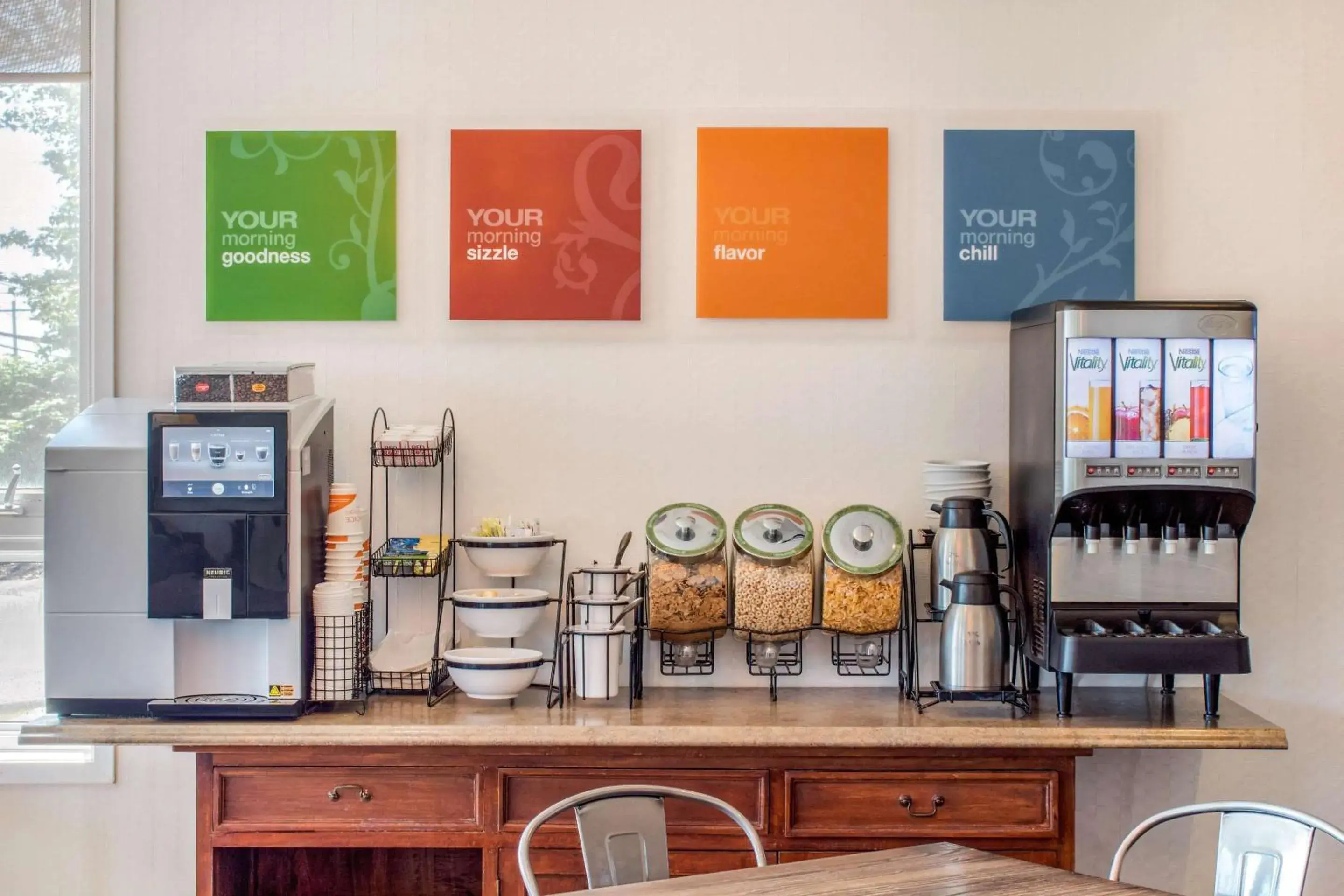 Breakfast in Comfort Inn Breakfast in Comfort Inn