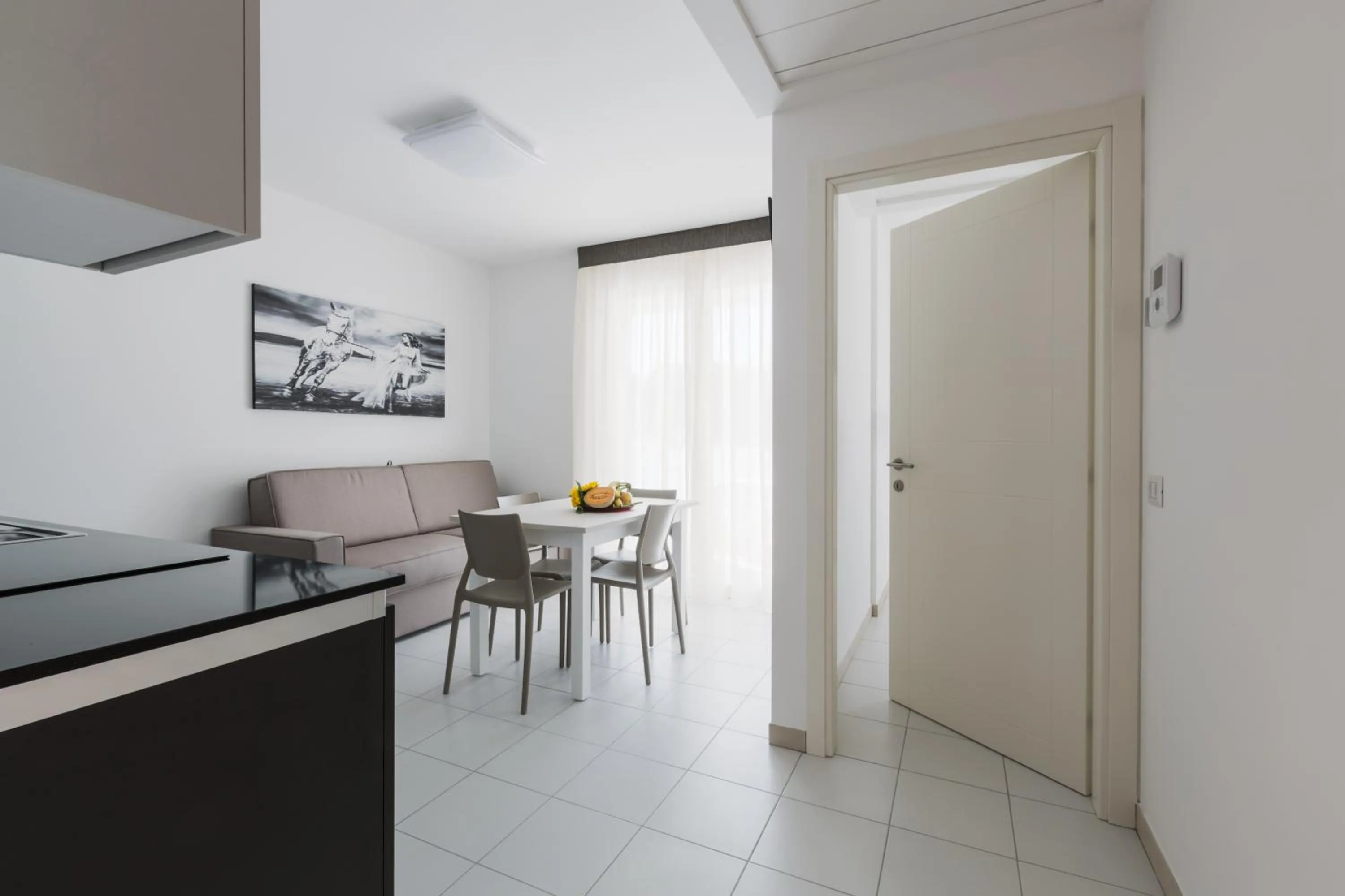 Kitchen or kitchenette in Residence Perla Verde