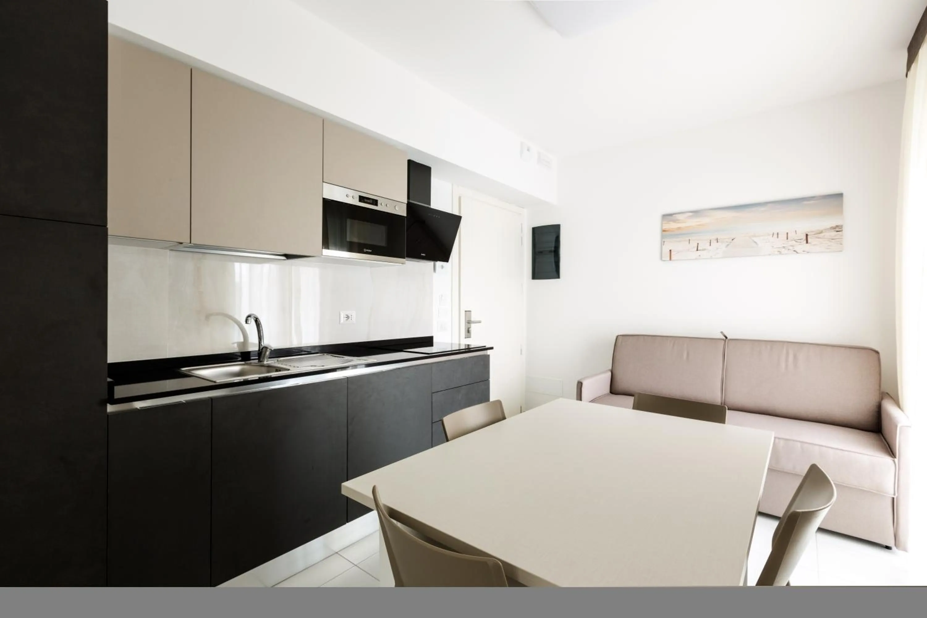 Kitchen or kitchenette in Residence Perla Verde