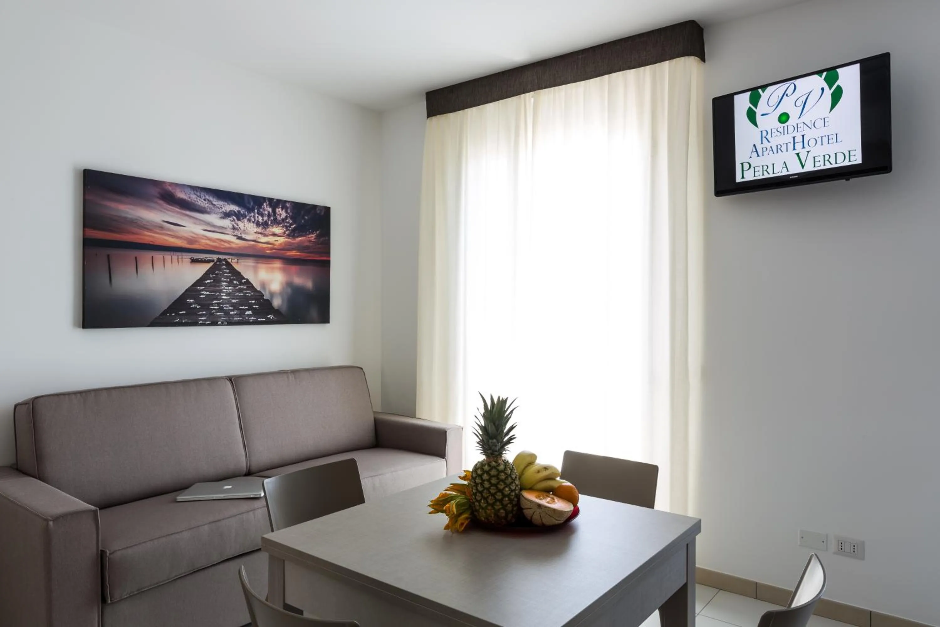 Living room in Residence Perla Verde