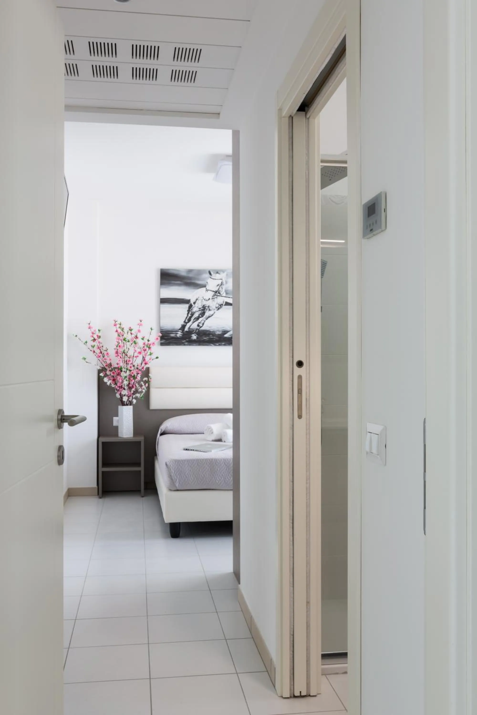 Bedroom, Bed in Residence Perla Verde