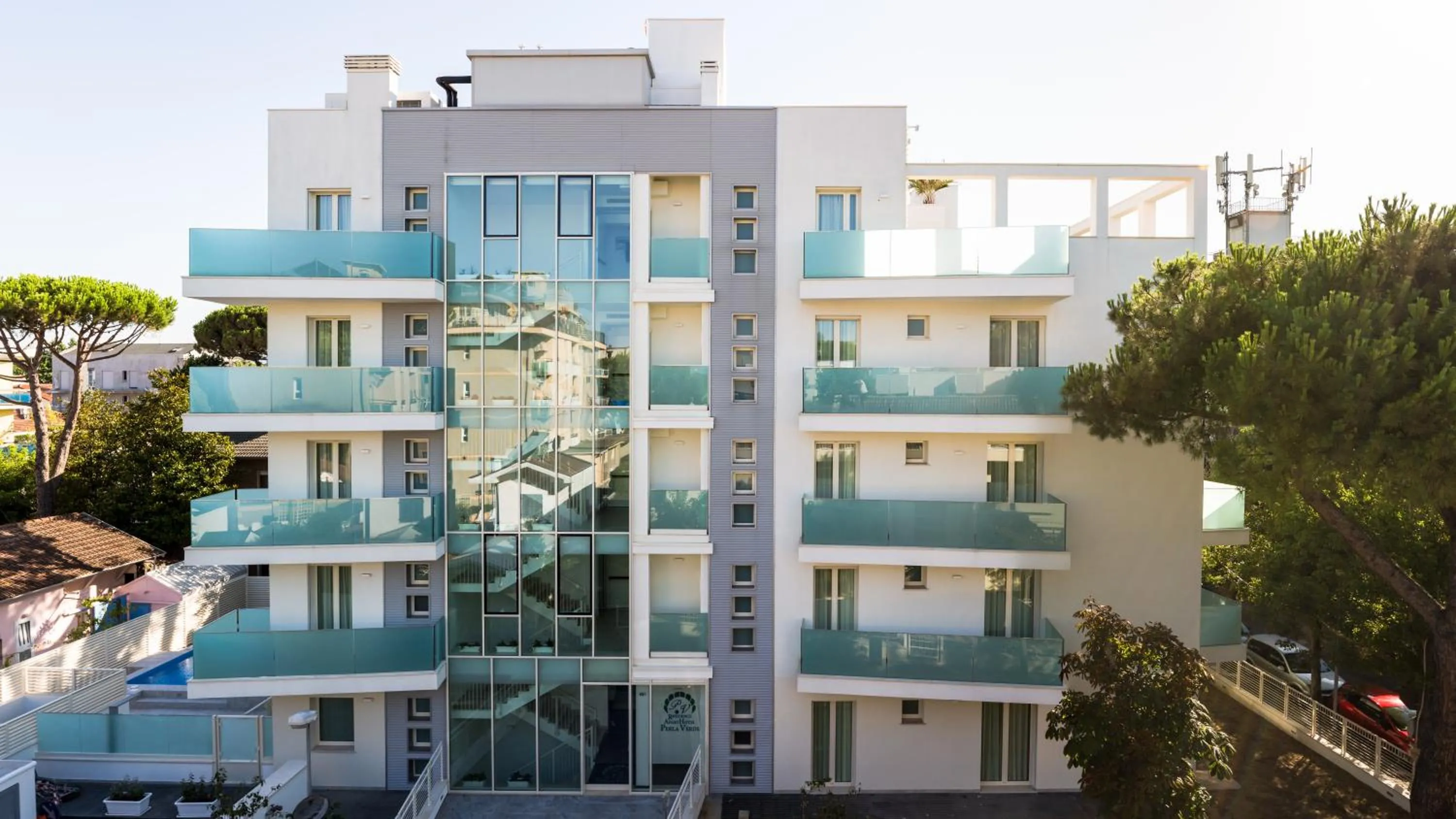 Bird's eye view in Residence Perla Verde