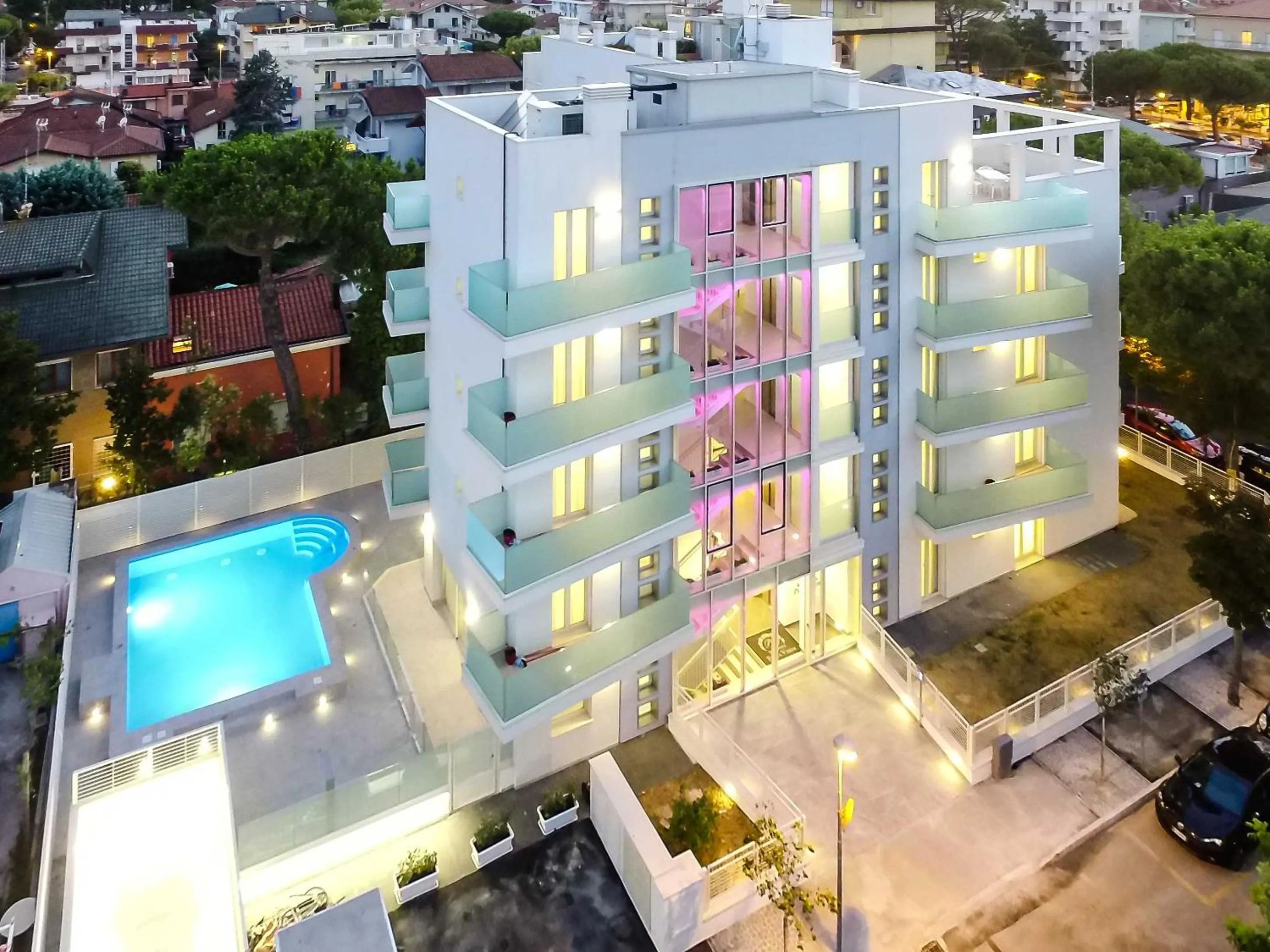 Bird's eye view in Residence Perla Verde
