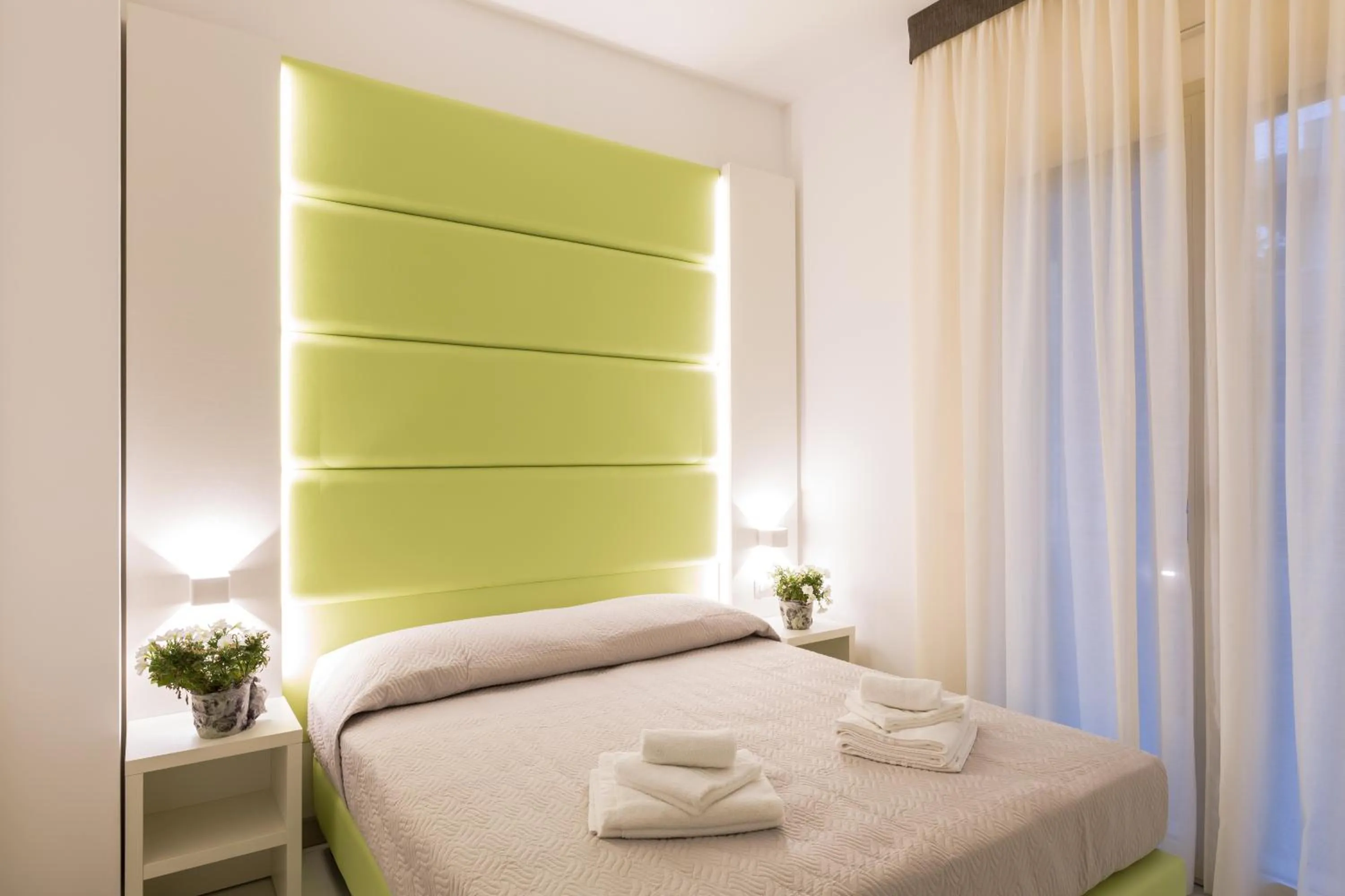 Bedroom, Bed in Residence Perla Verde