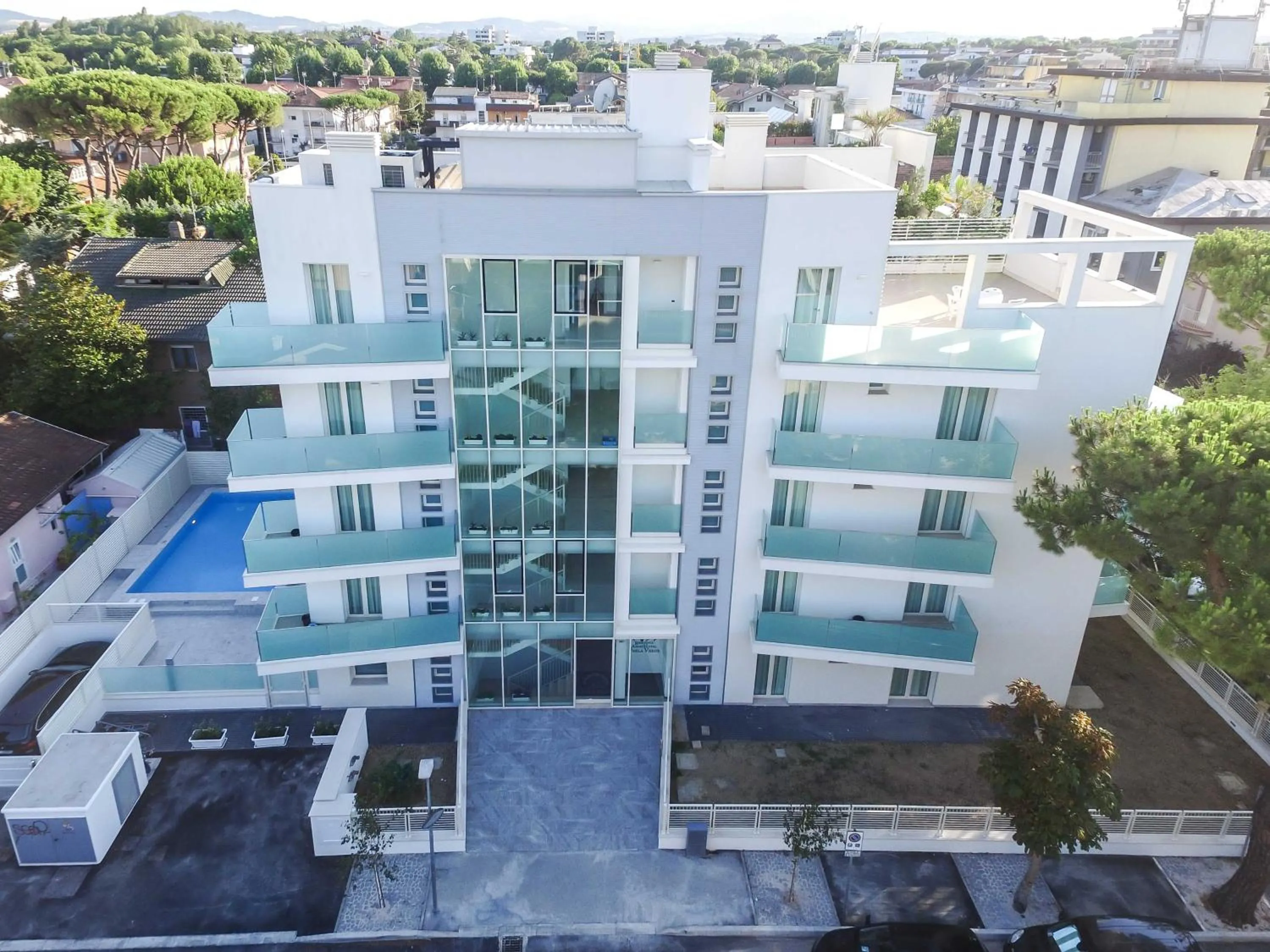 Bird's eye view in Residence Perla Verde