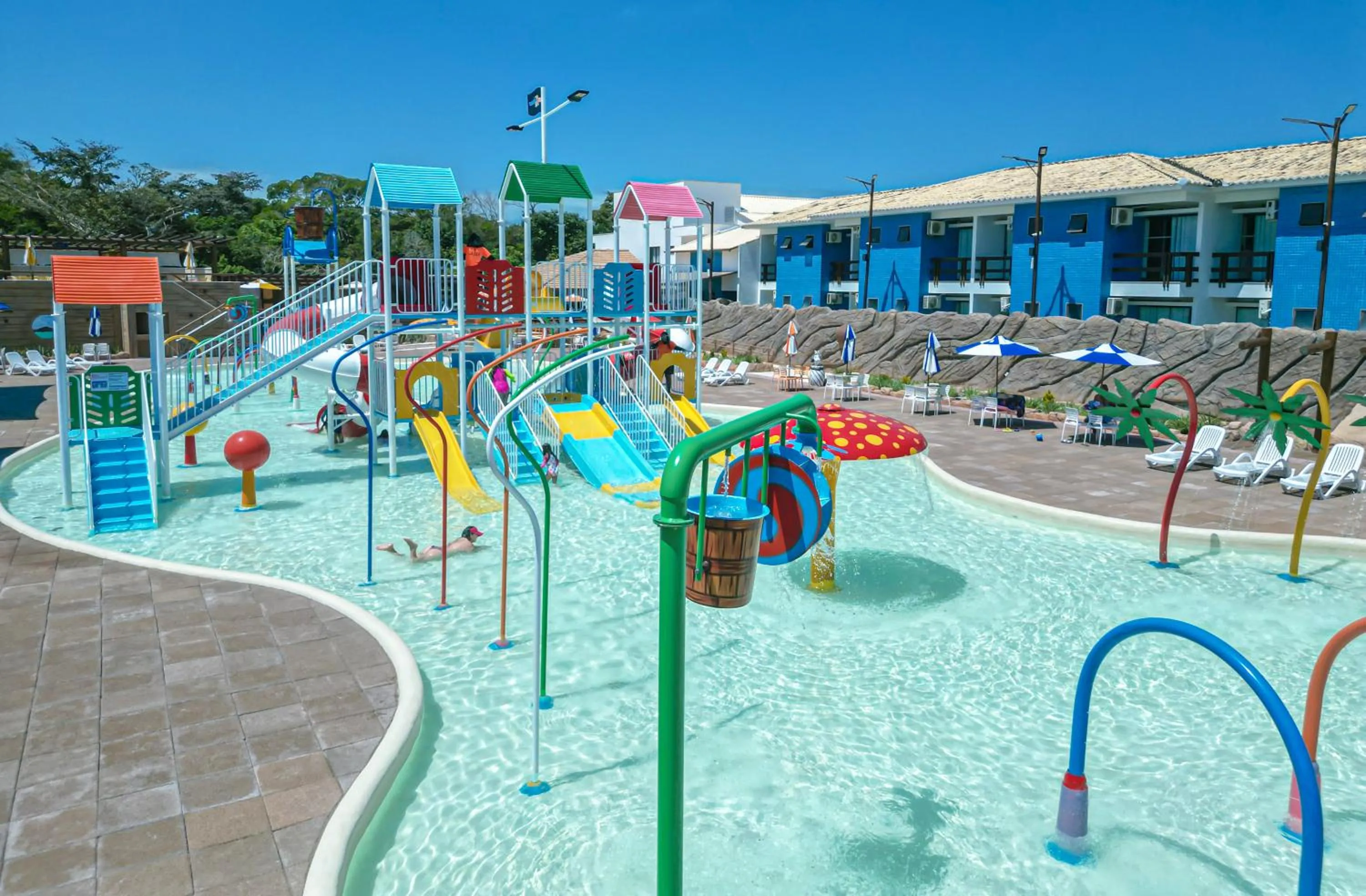 Aqua park in Brisa da Praia Park Hotel