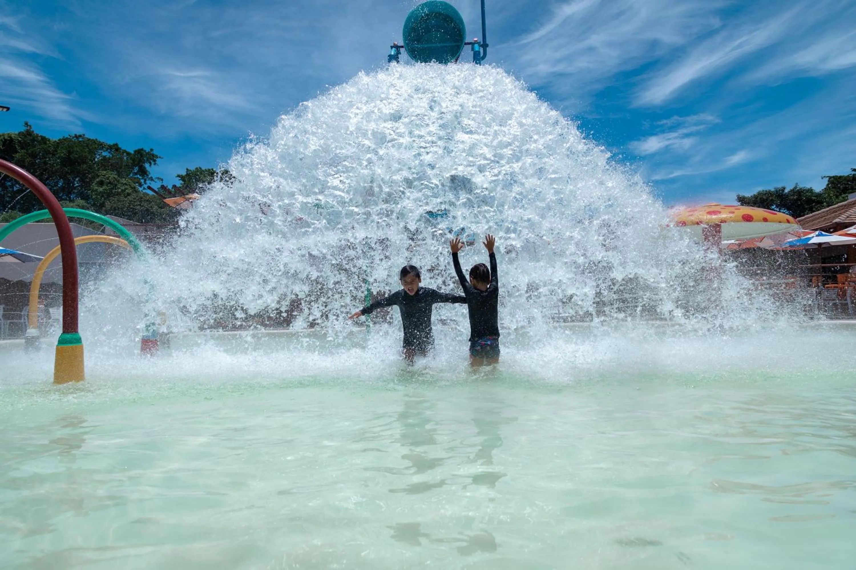 Aqua park in Brisa da Praia Park Hotel