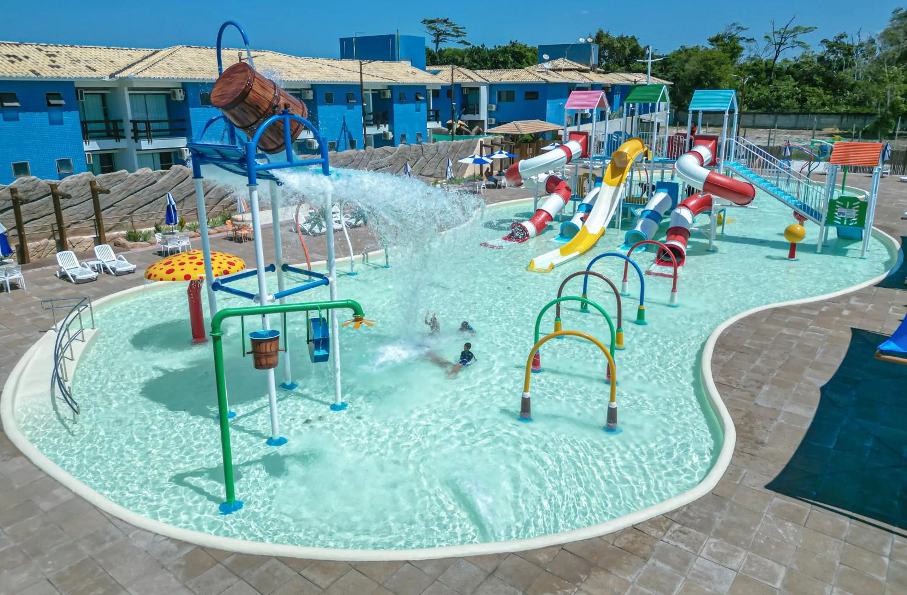Aqua park in Brisa da Praia Park Hotel