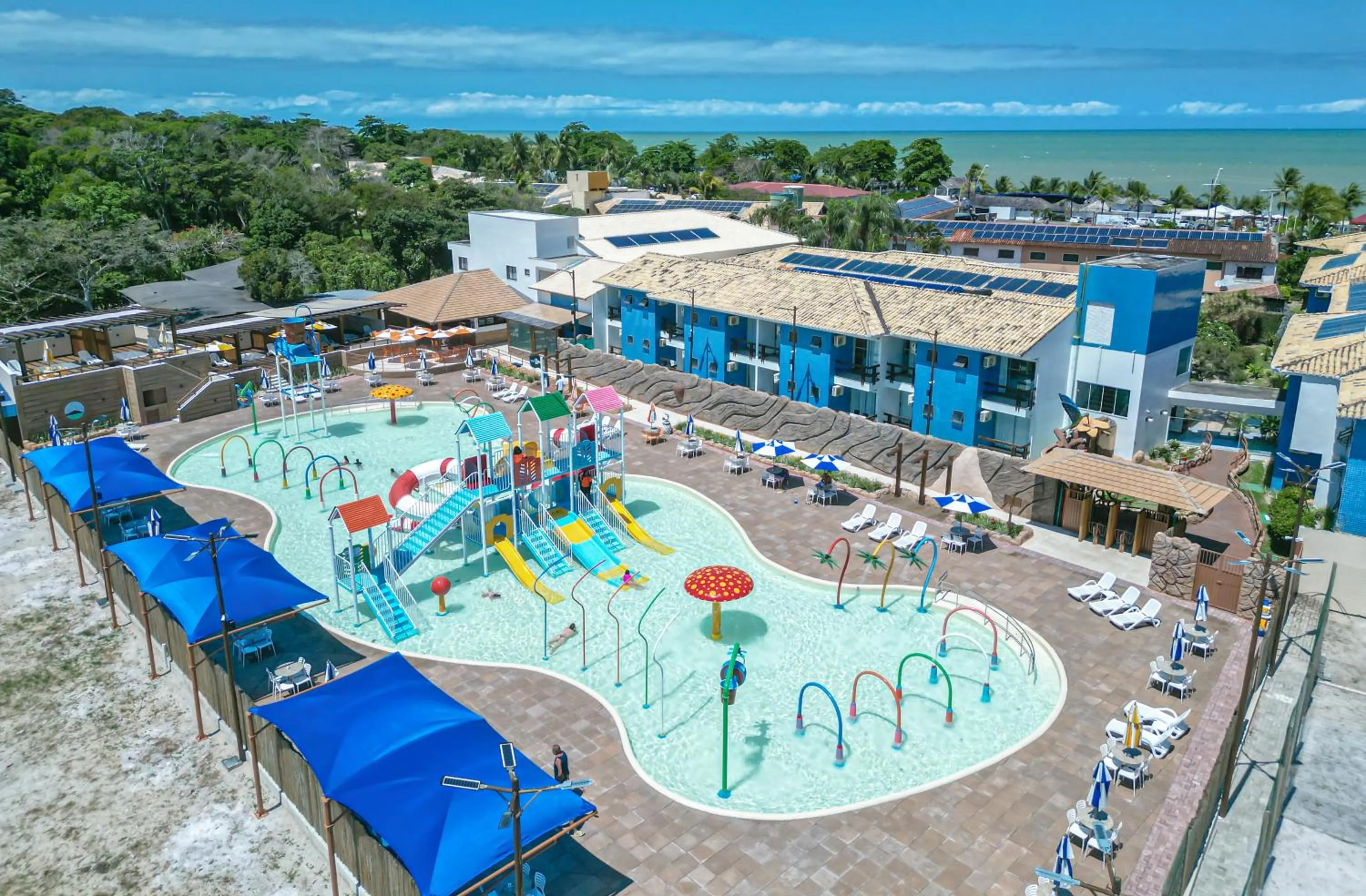 Aqua park in Brisa da Praia Park Hotel