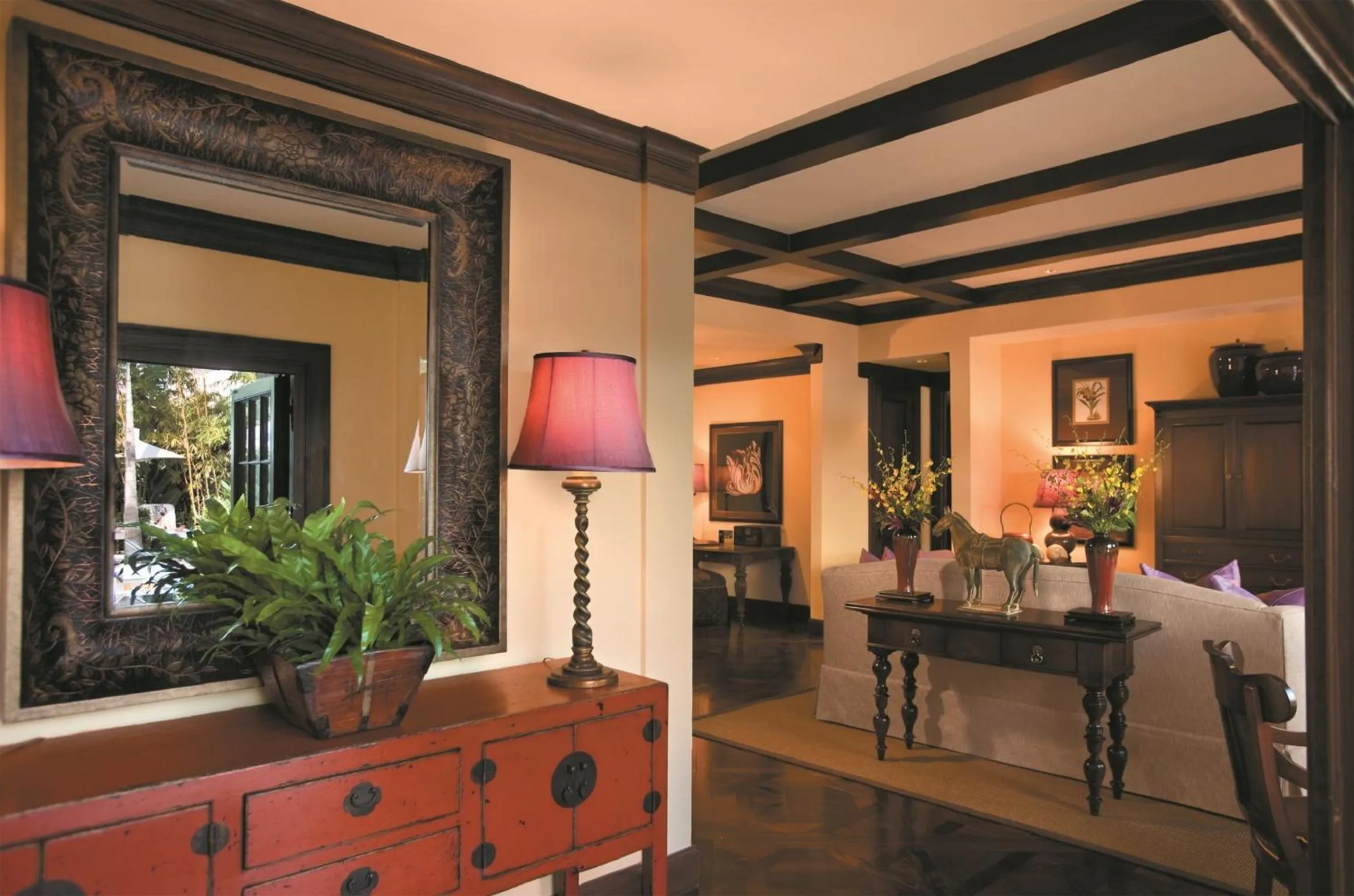 Decorative detail in The Brazilian Court Hotel