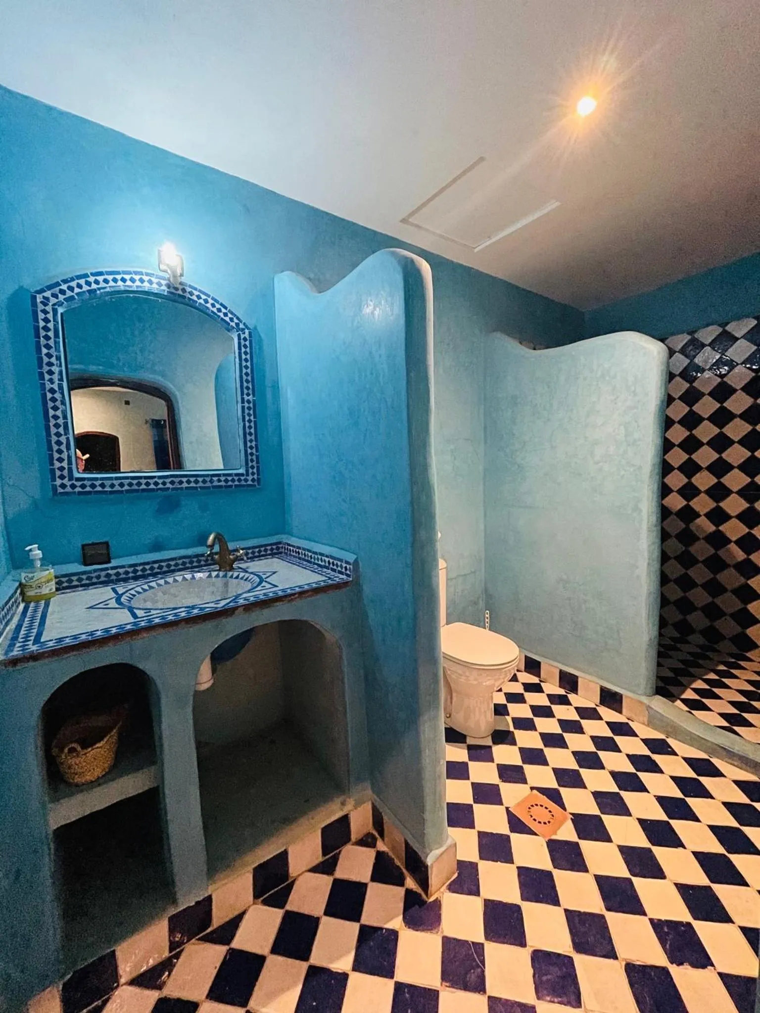 Bathroom, Bed in Paradis Touareg