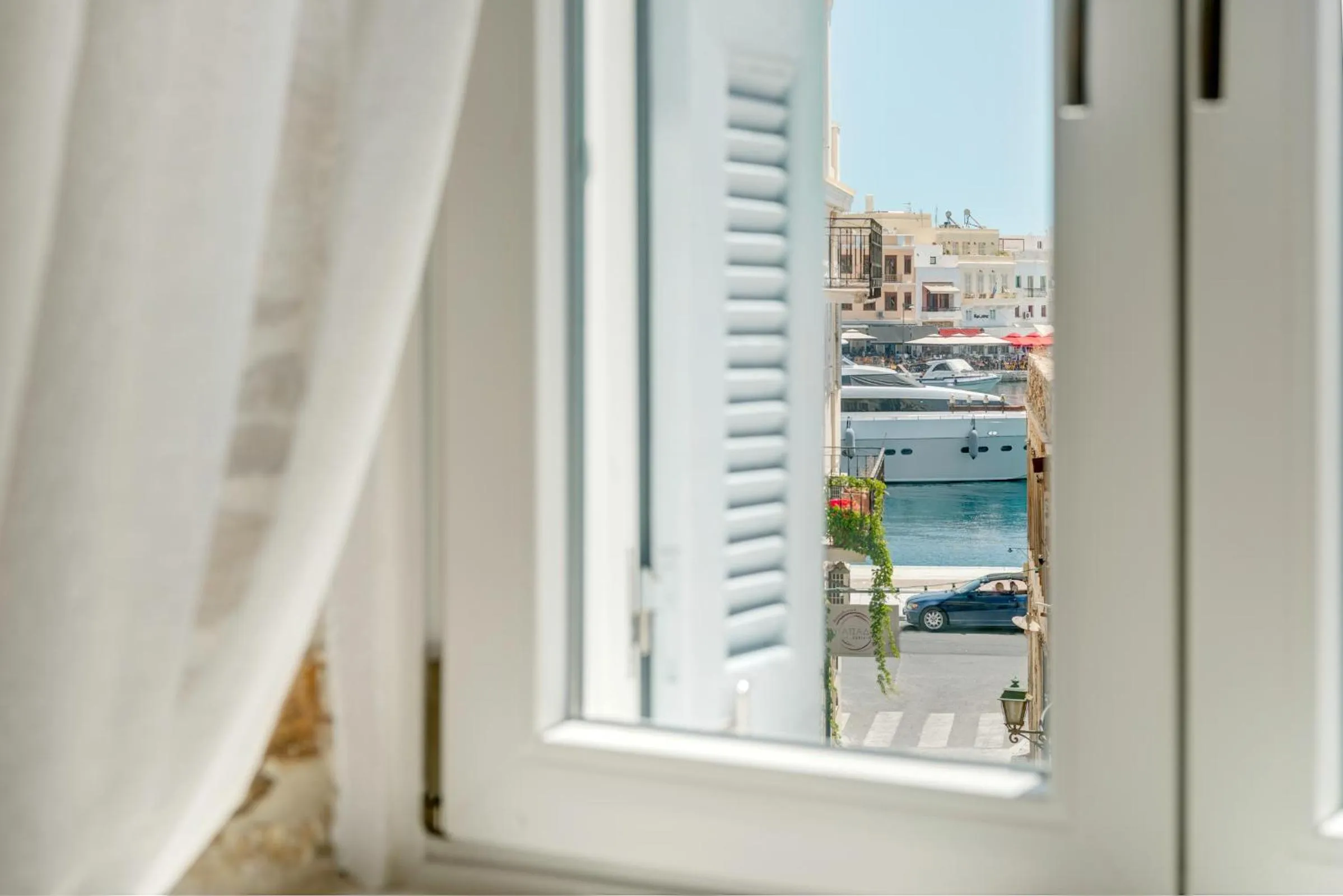 Sea view in 1844 Suites Syros