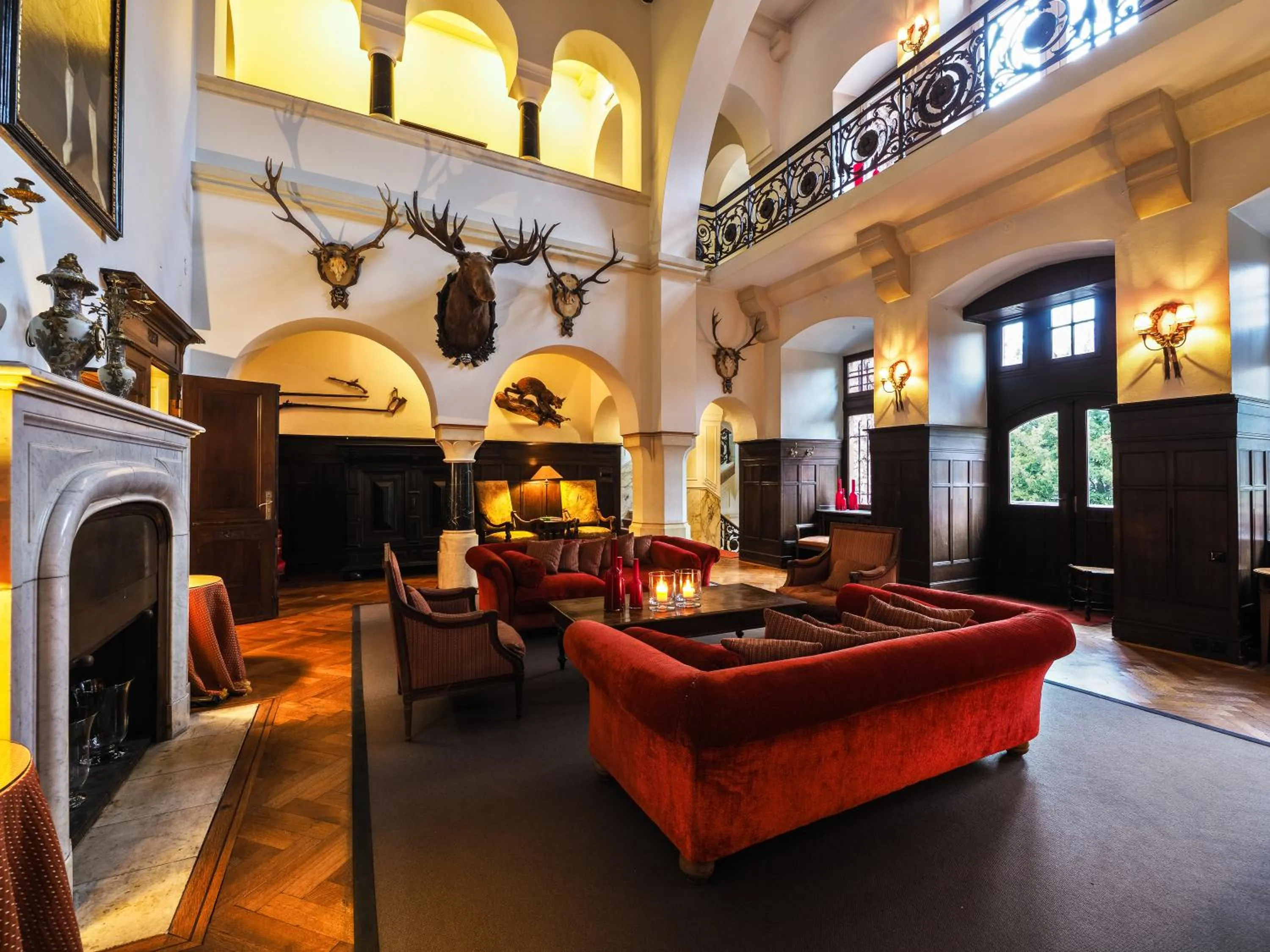 Property building in Gästehaus Schloss Saareck