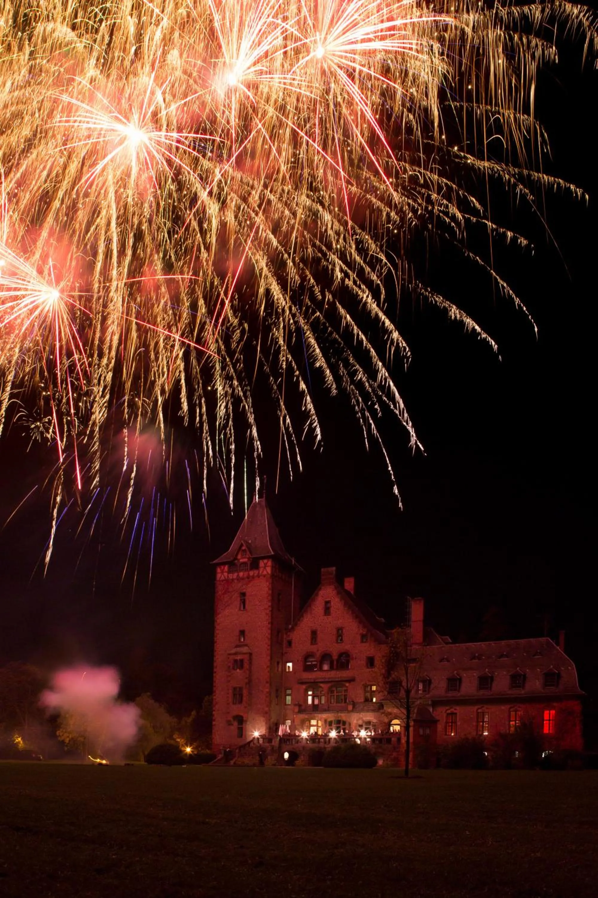Property building in Gästehaus Schloss Saareck