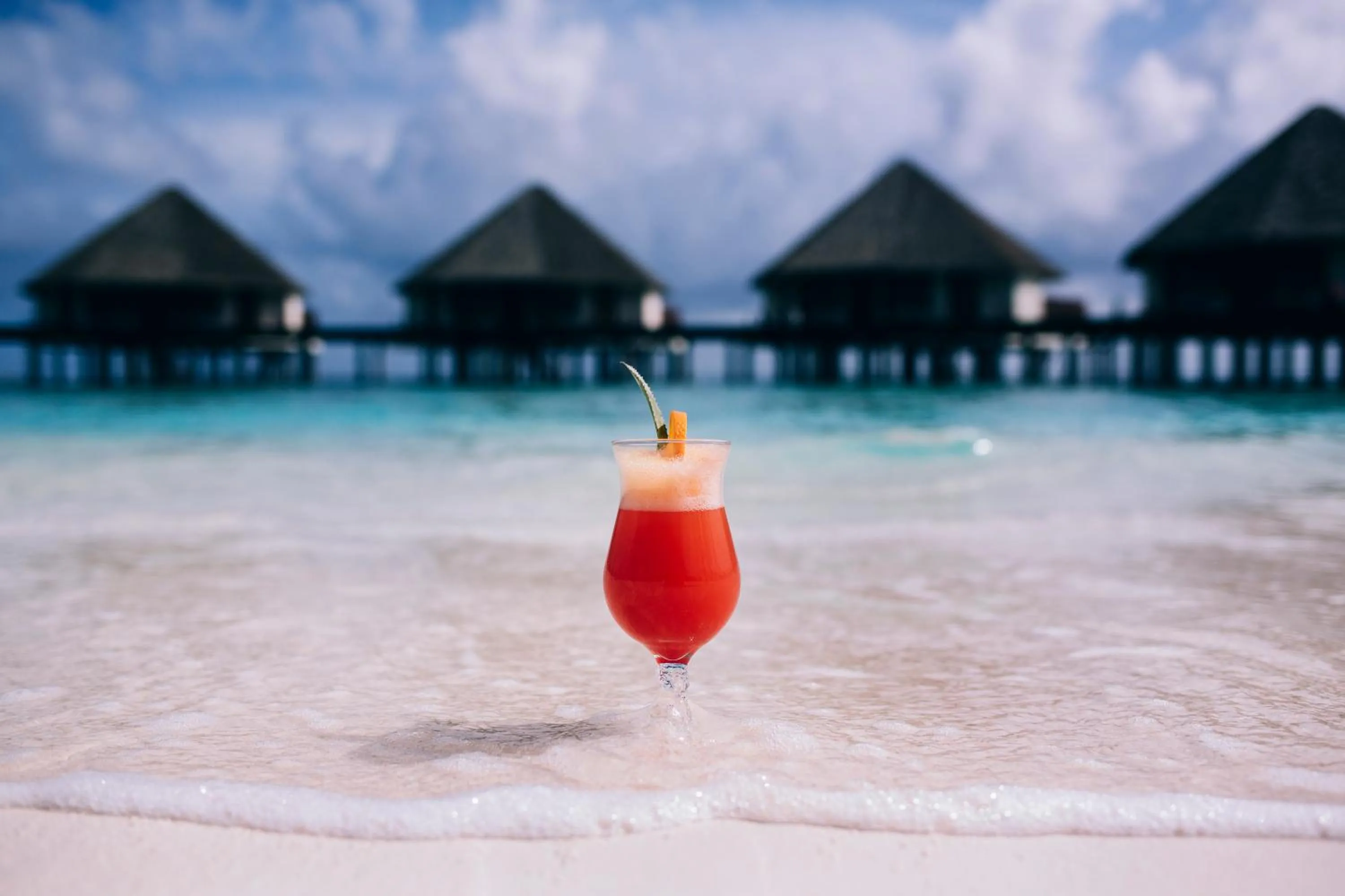 Beach in Adaaran Prestige Water Villas - with Dine around Premium All inclusive - 24 hours