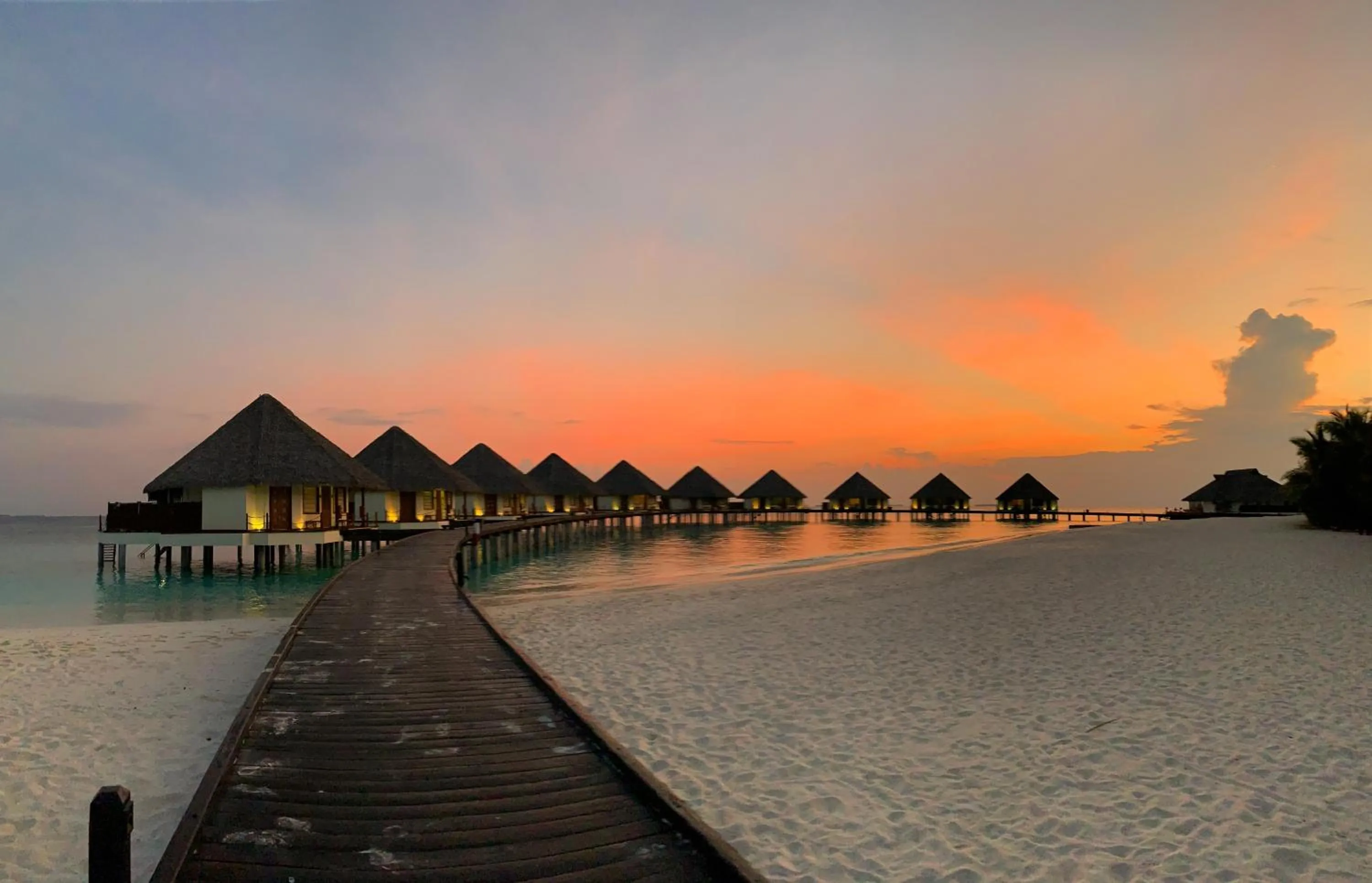 View (from property/room) in Adaaran Prestige Water Villas - with Dine around Premium All inclusive - 24 hours