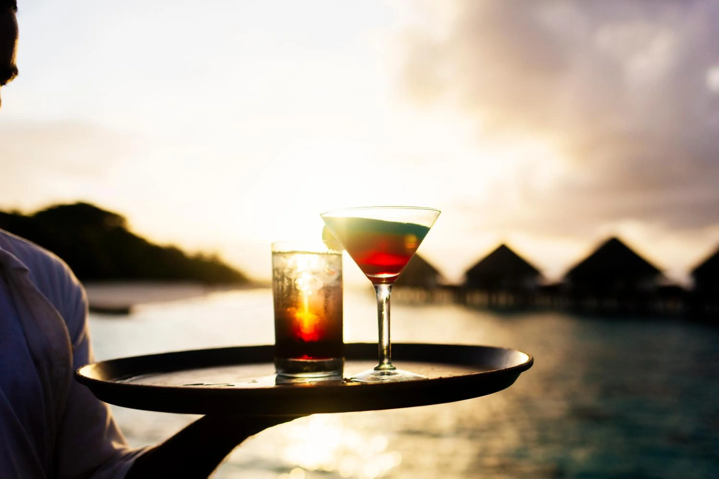 Drinks in Adaaran Prestige Water Villas - with Dine around Premium All inclusive - 24 hours
