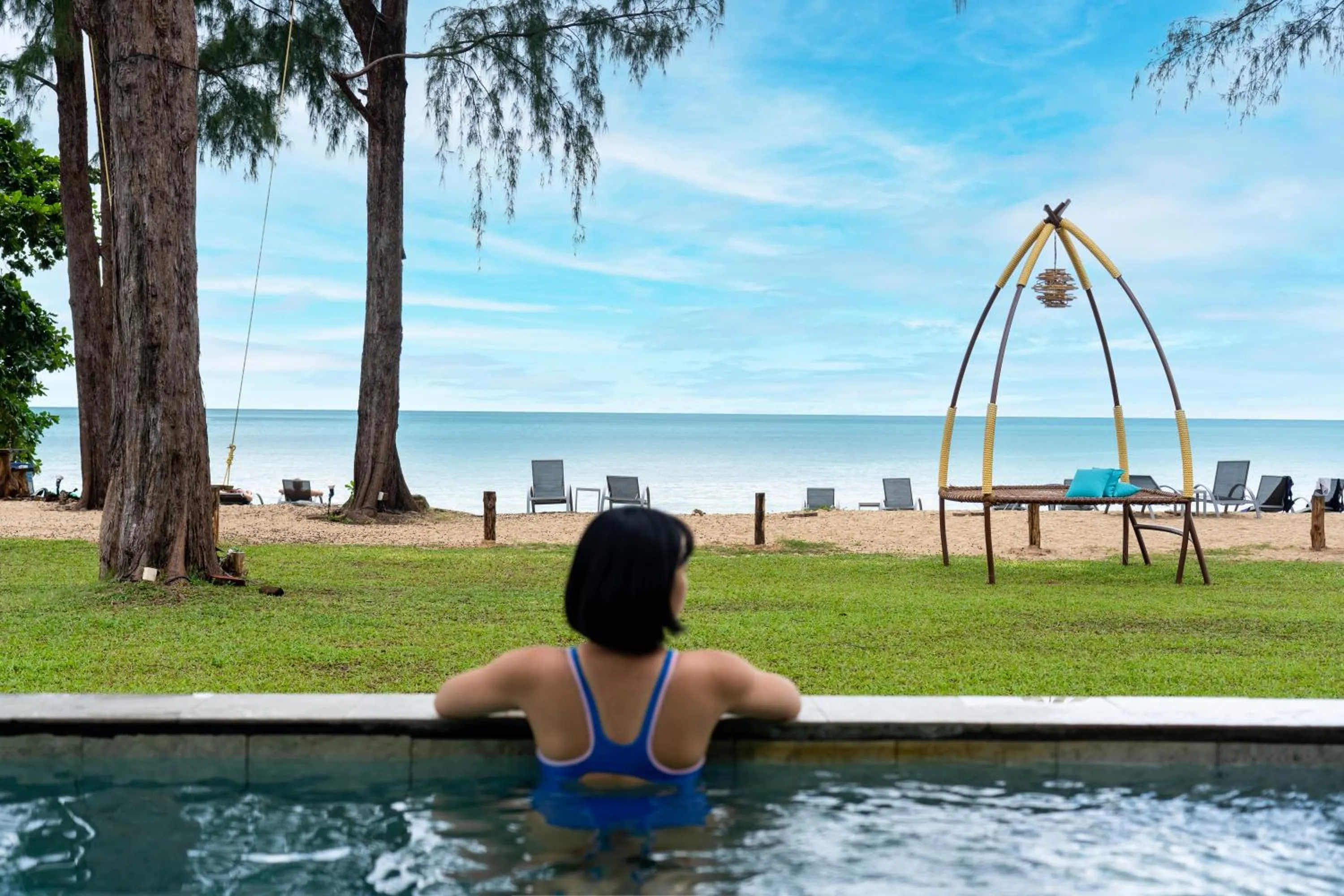 Sea view in Khaolak Emerald Beach Resort and Spa