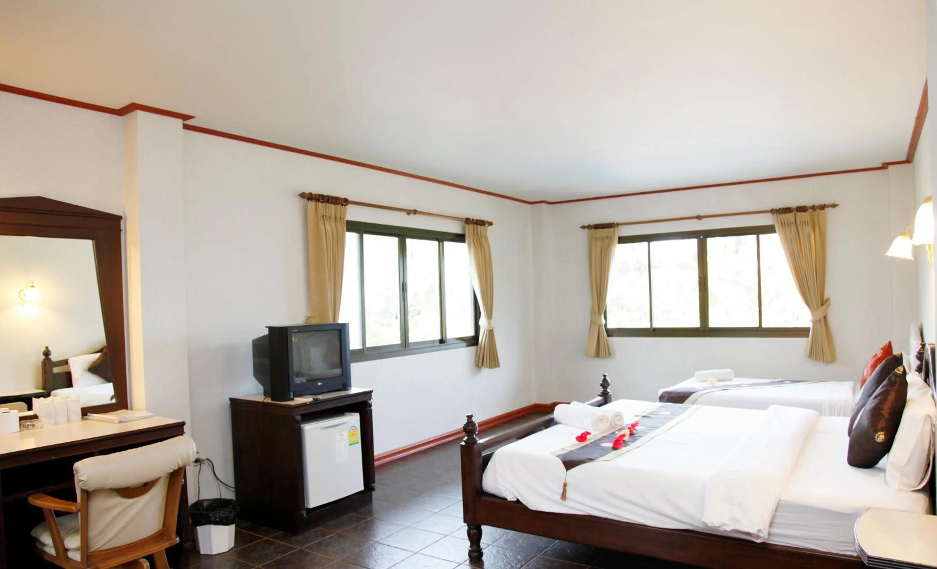 Bedroom, Bed in Lamai Inn 99 Bungalows