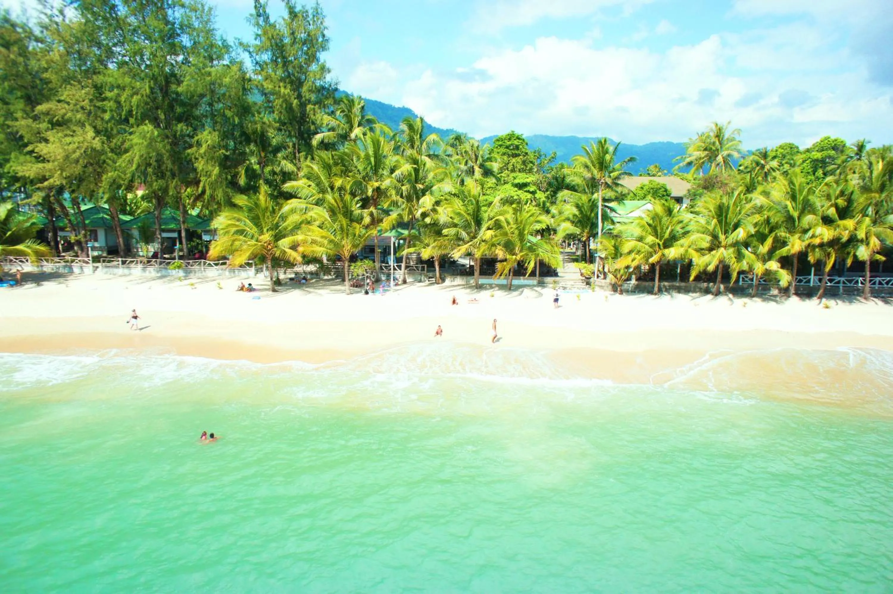 Beach in Lamai Inn 99 Bungalows