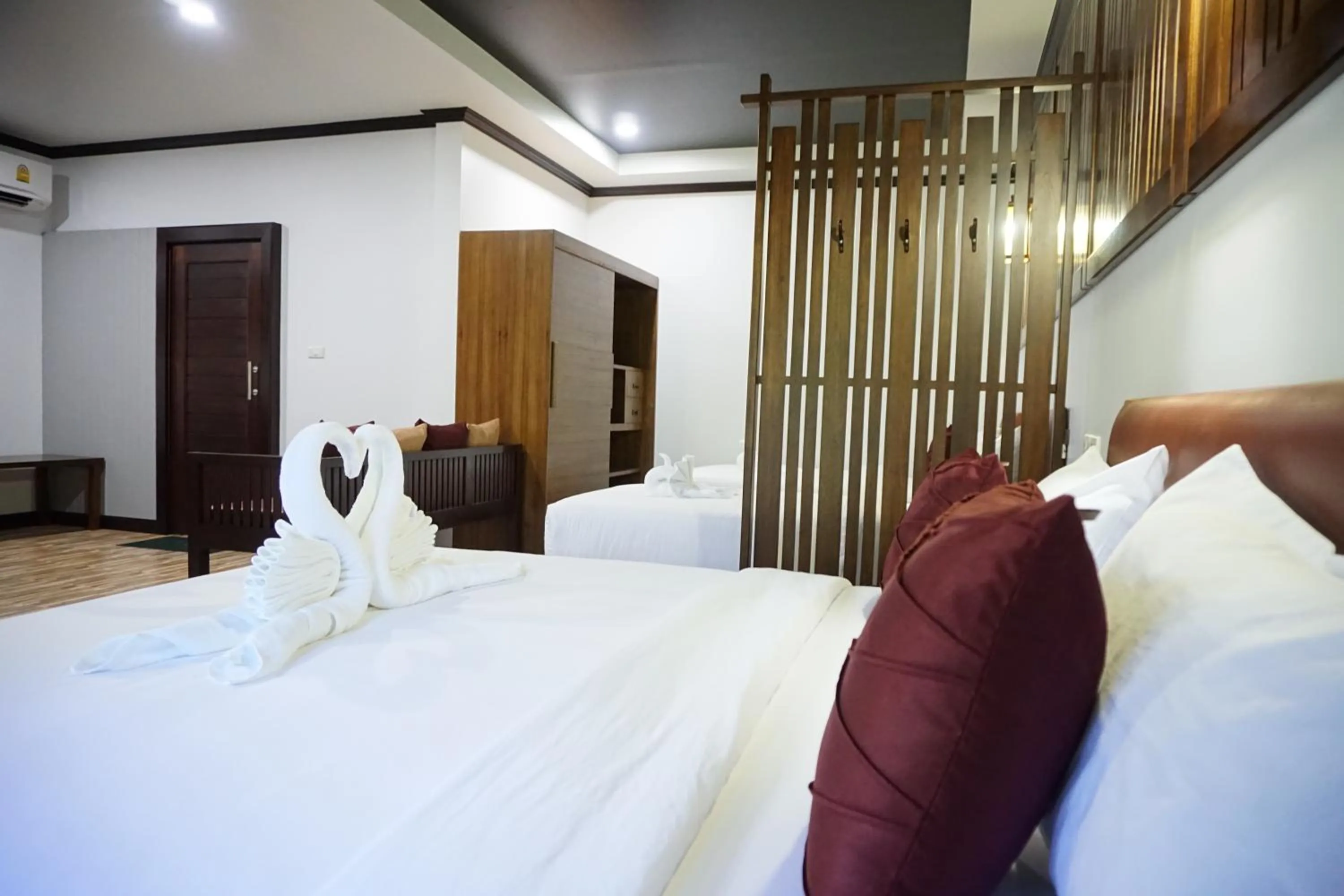 Bedroom, Bed in Lamai Inn 99 Bungalows