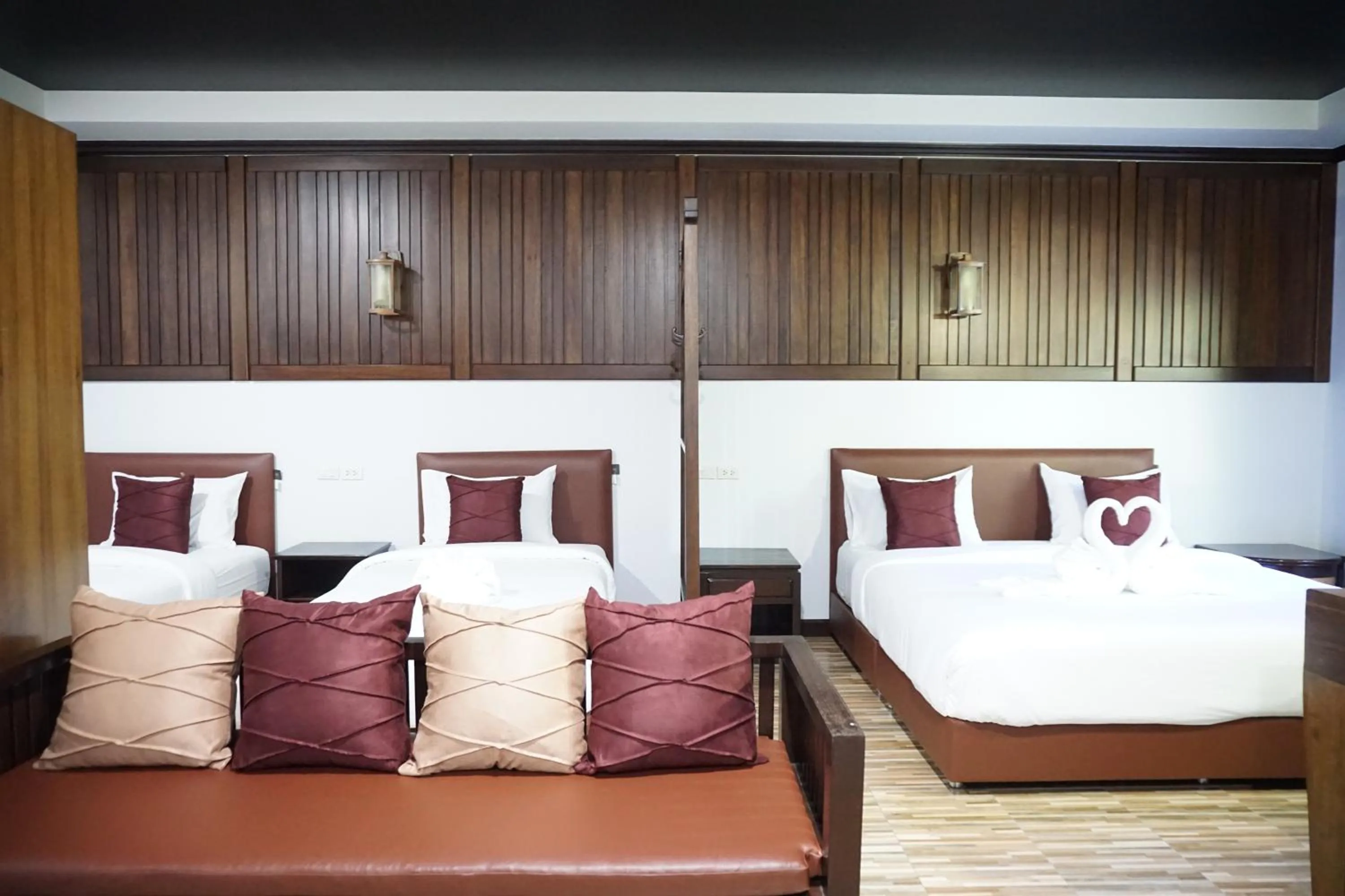 Bedroom, Bed in Lamai Inn 99 Bungalows