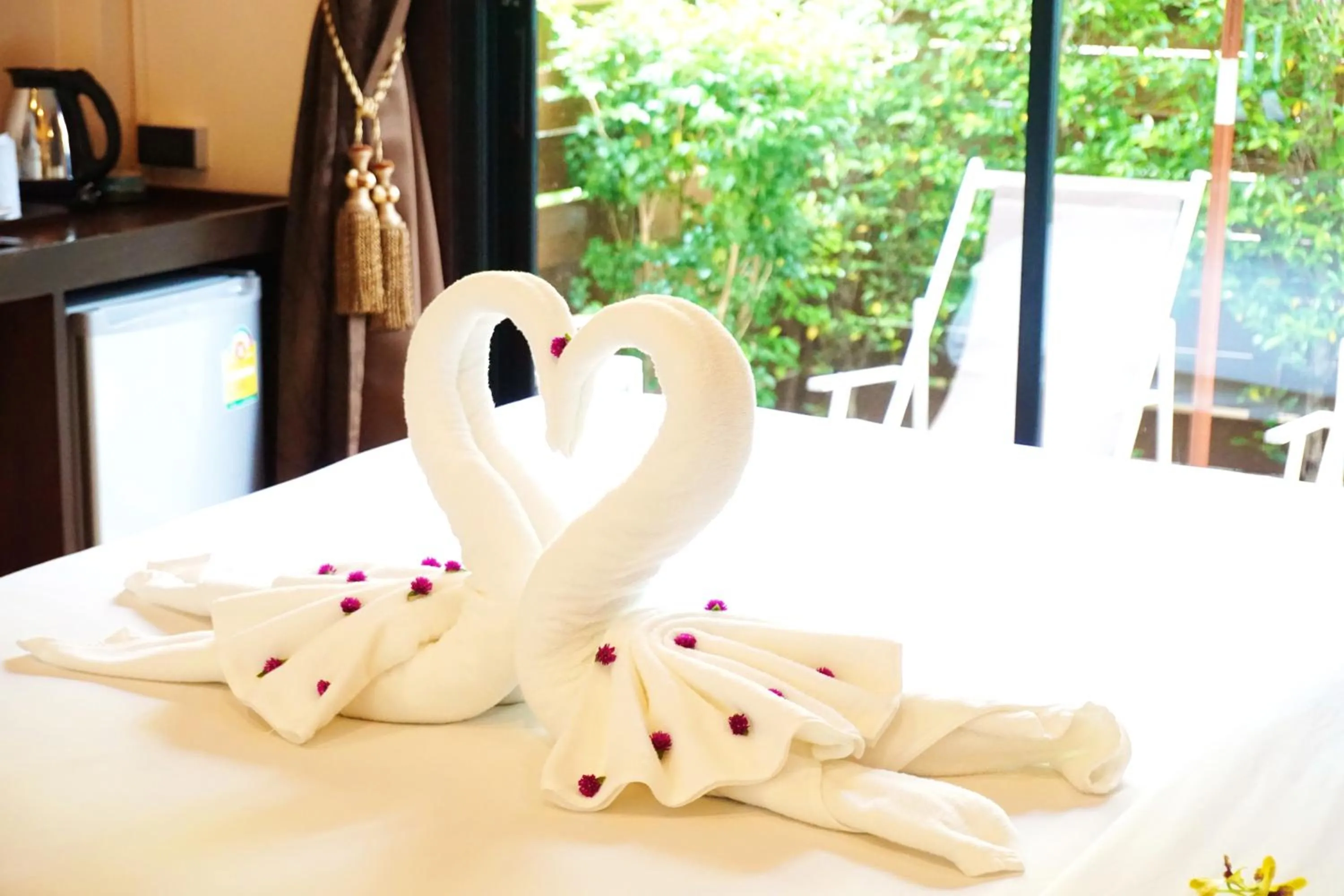 Bedroom, Bed in Lamai Inn 99 Bungalows