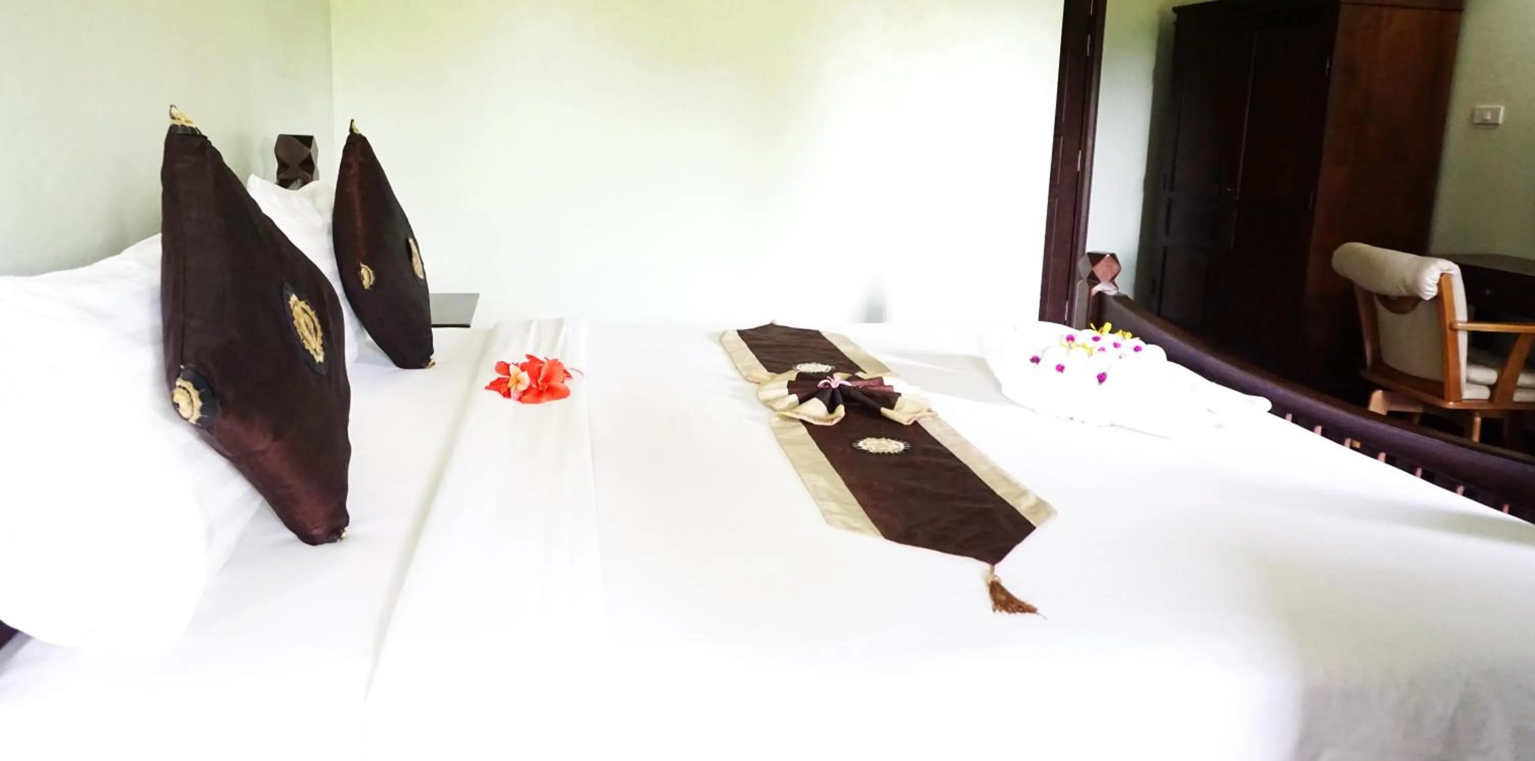 Bedroom, Bed in Lamai Inn 99 Bungalows