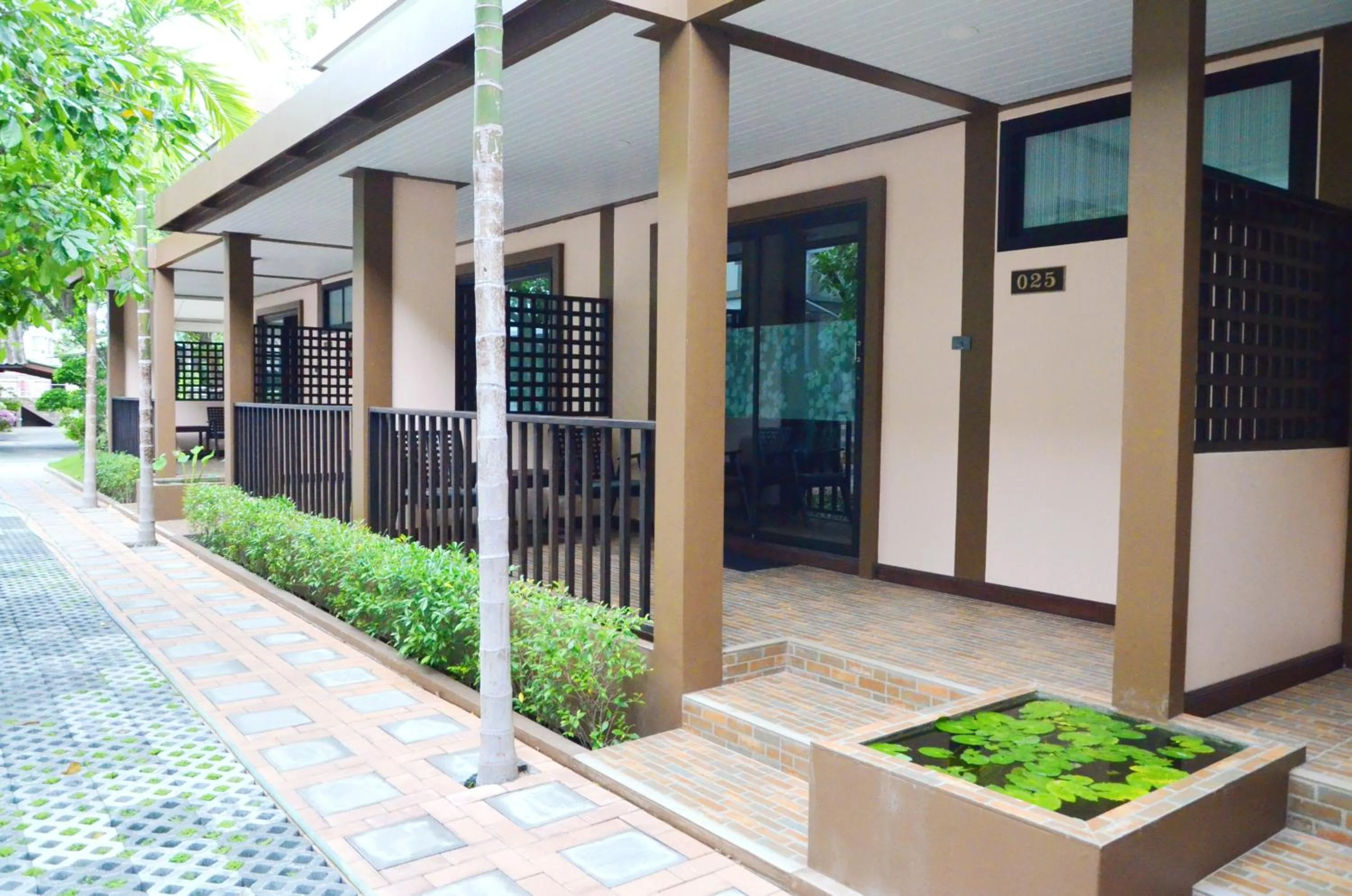 Balcony/Terrace in Lamai Inn 99 Bungalows