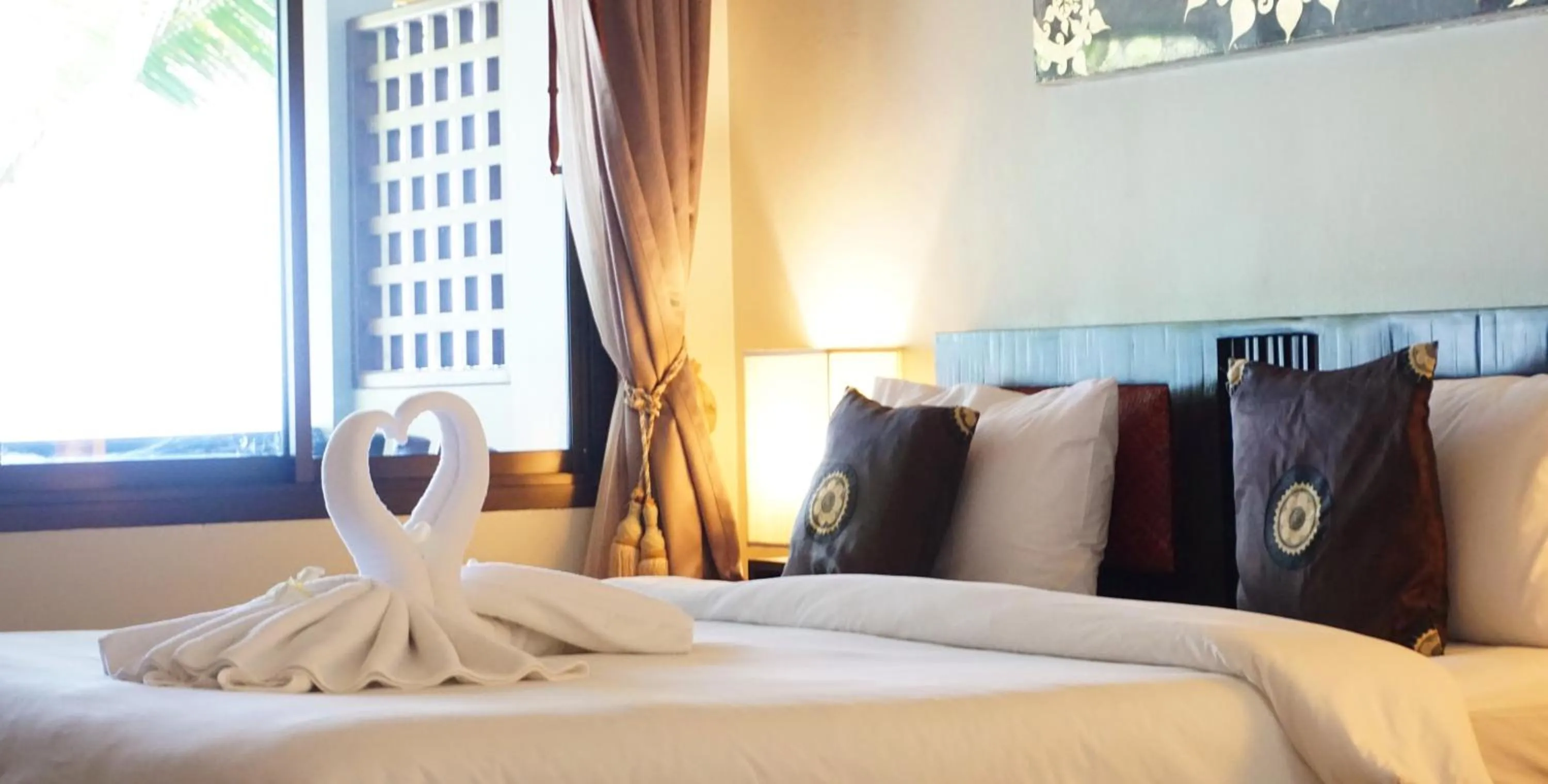 Bedroom, Bed in Lamai Inn 99 Bungalows