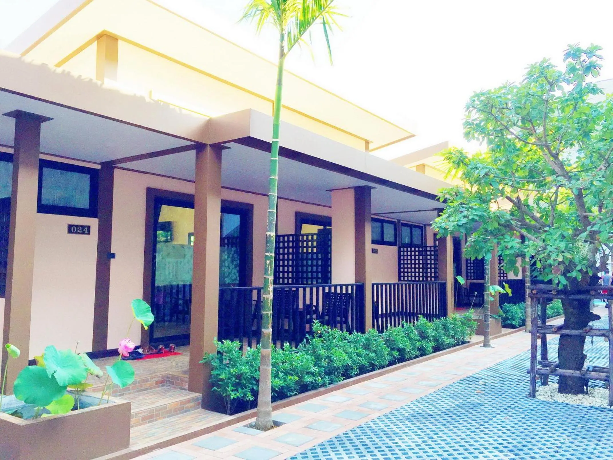 Balcony/Terrace in Lamai Inn 99 Bungalows