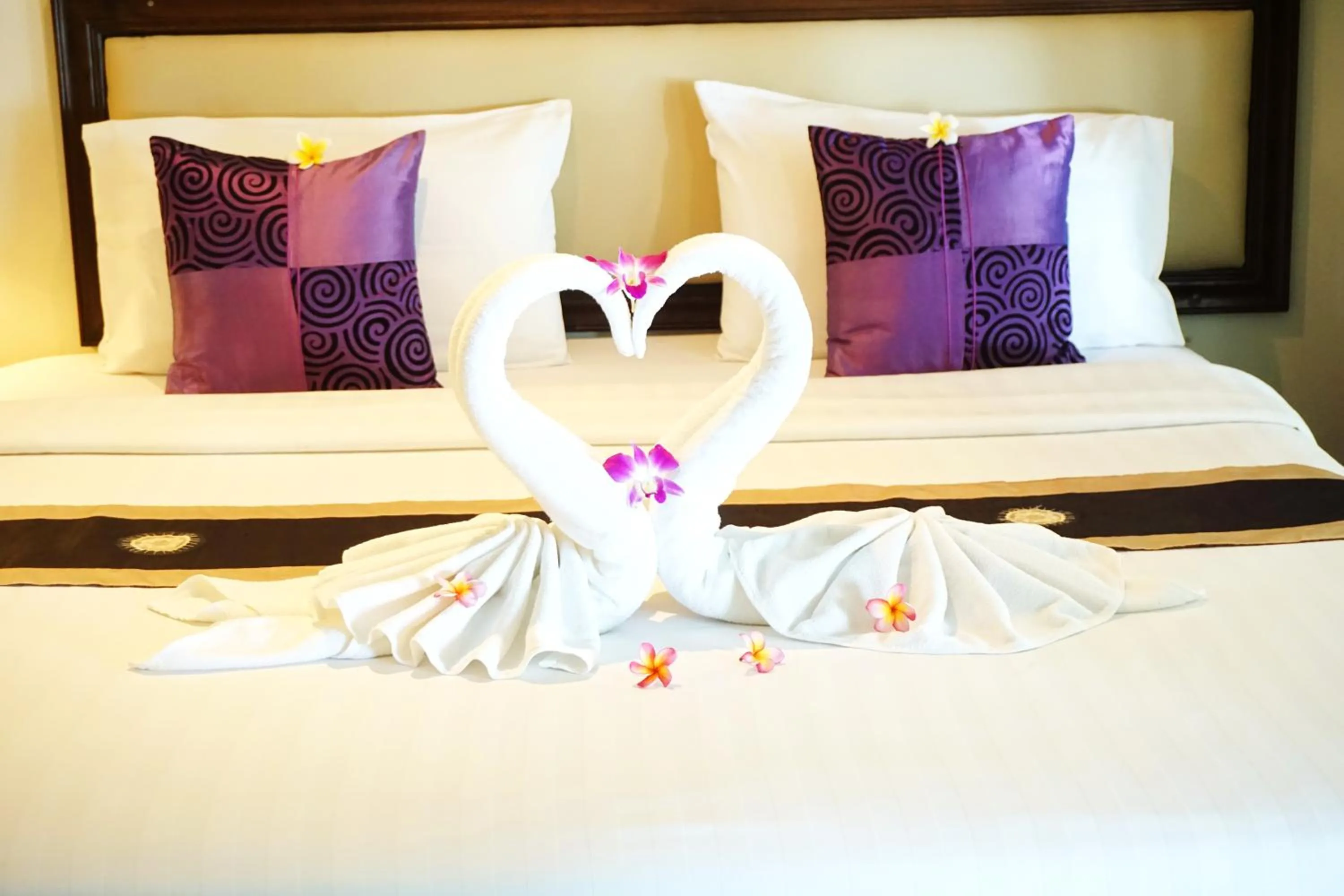 Bedroom, Bed in Lamai Inn 99 Bungalows