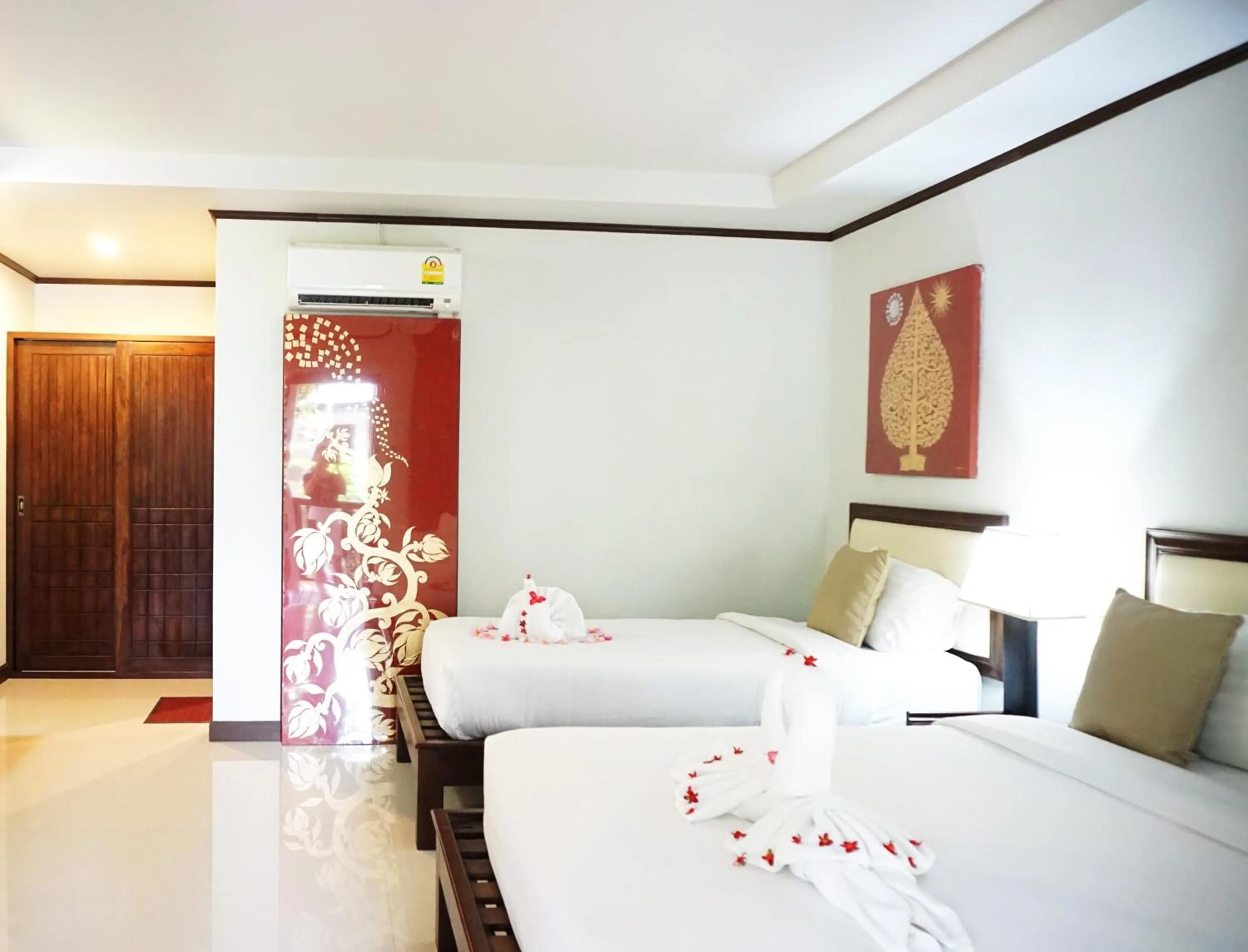 Bedroom, Bed in Lamai Inn 99 Bungalows