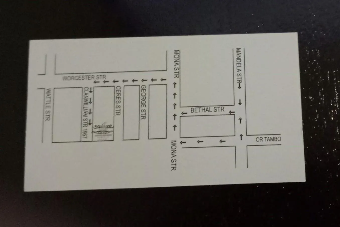 Location in Estoby Executive guest house