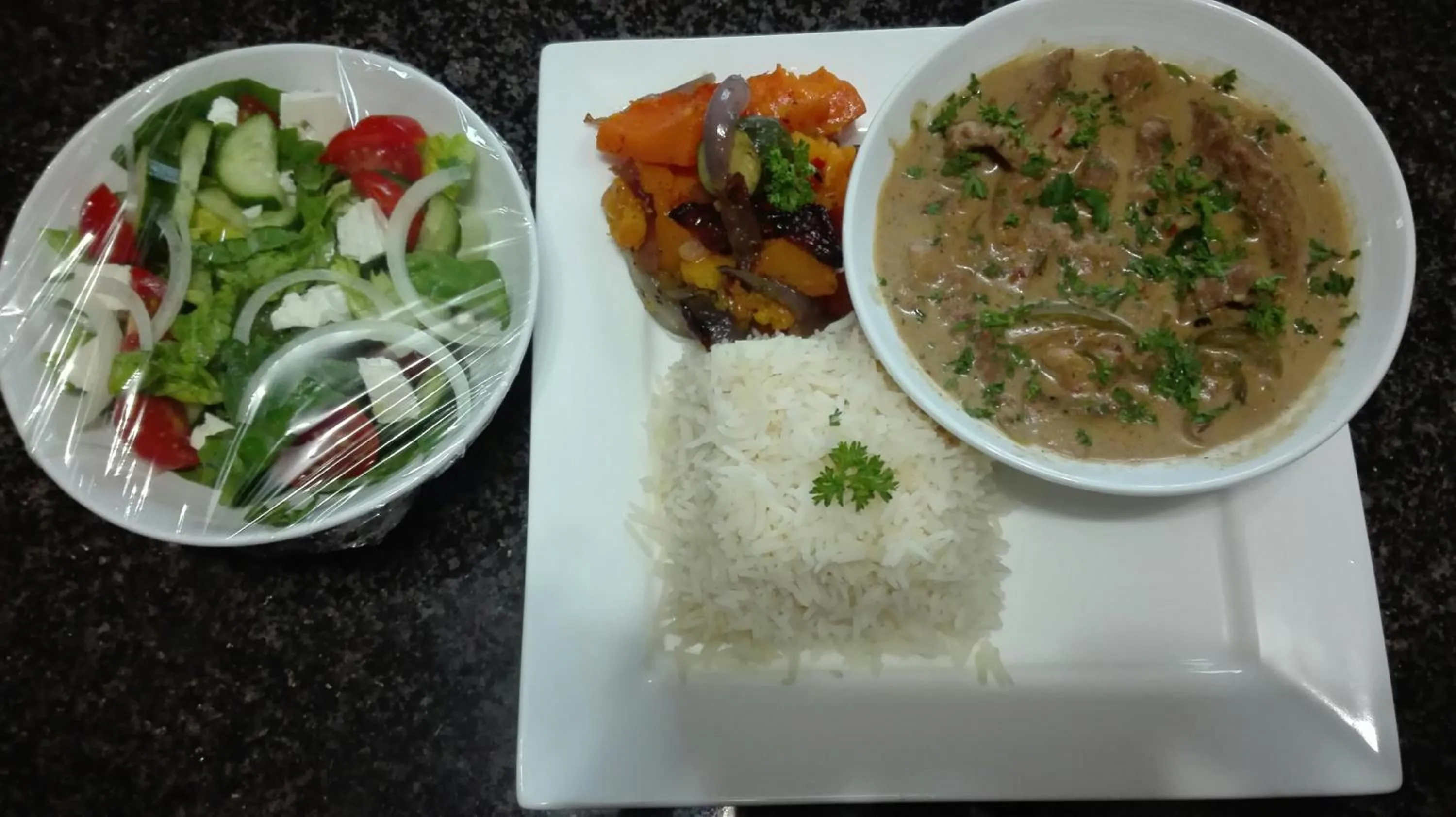 Dinner in Estoby Executive guest house
